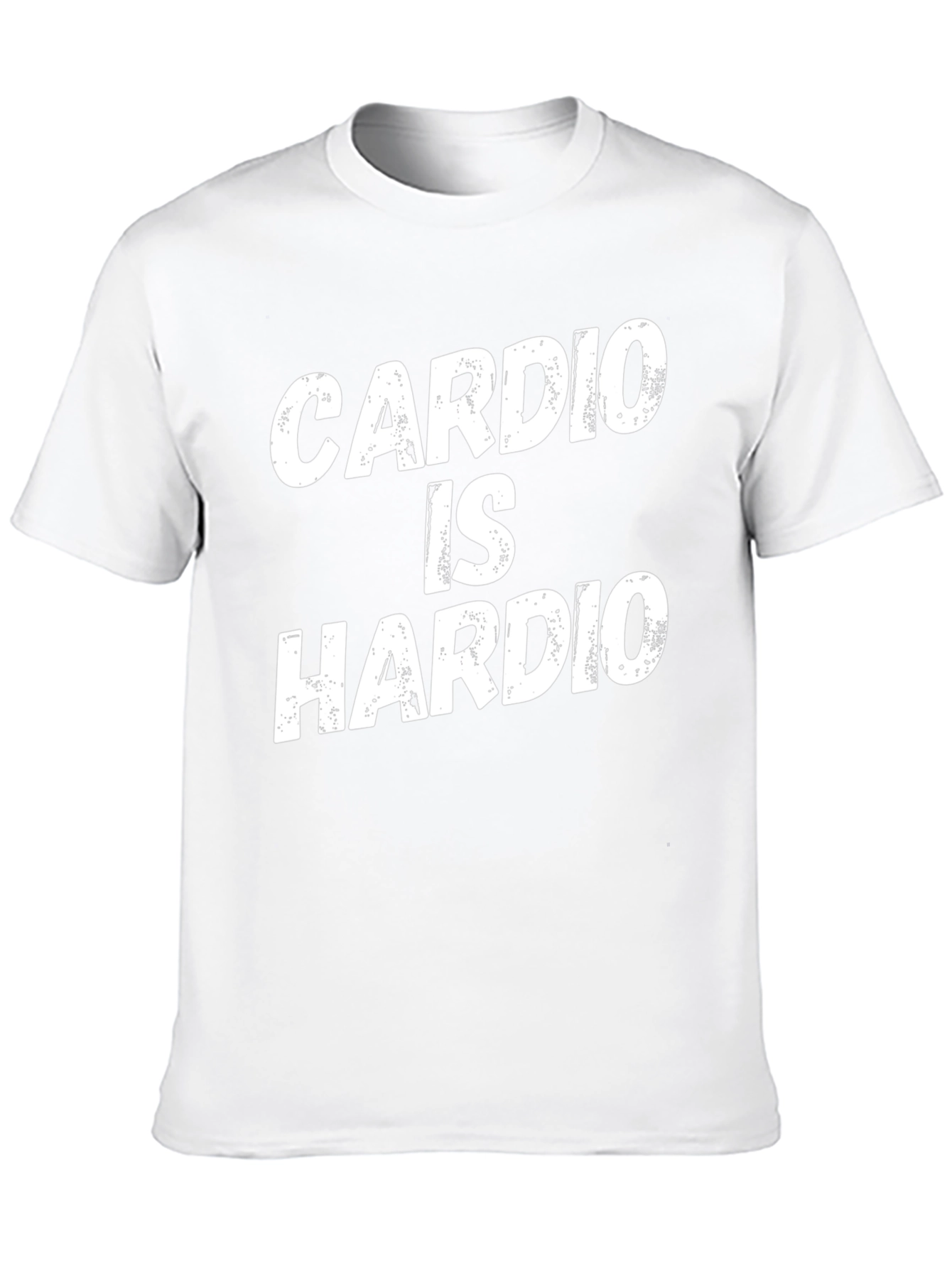 Cardio is Hardio Black T-Shirt