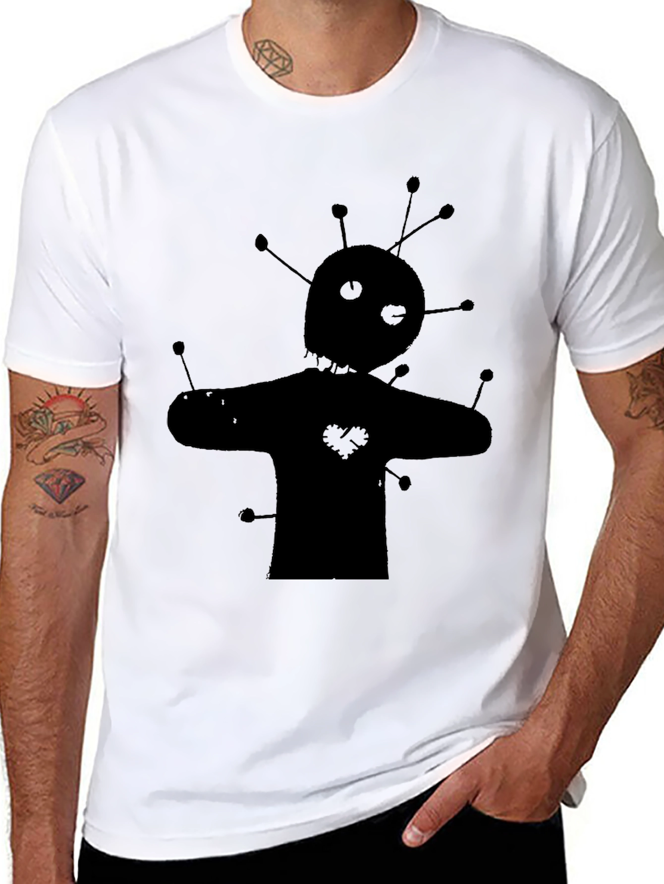 Voodoo Doll Graphic T-Shirt
