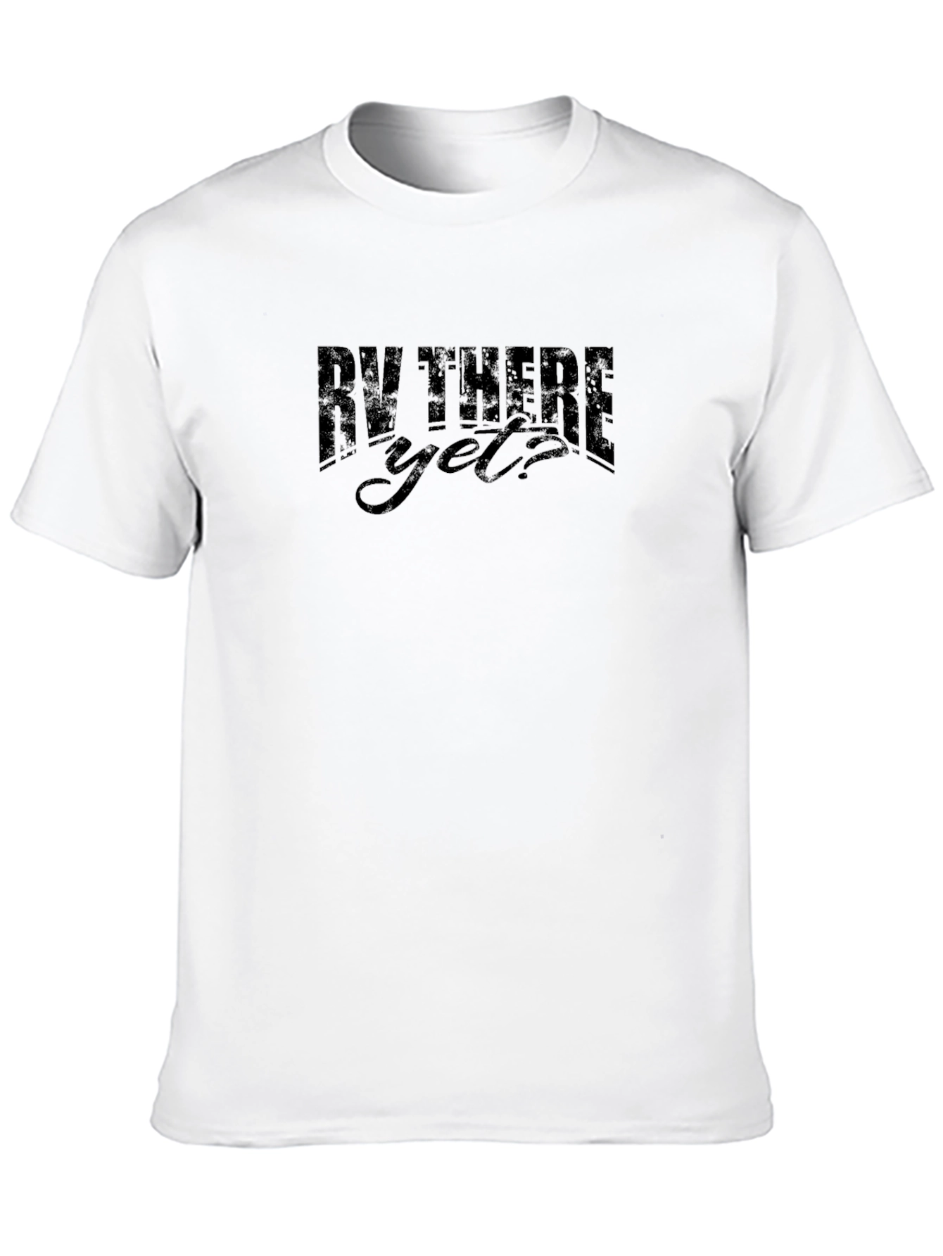 RV There Yet? Black Graphic Tee