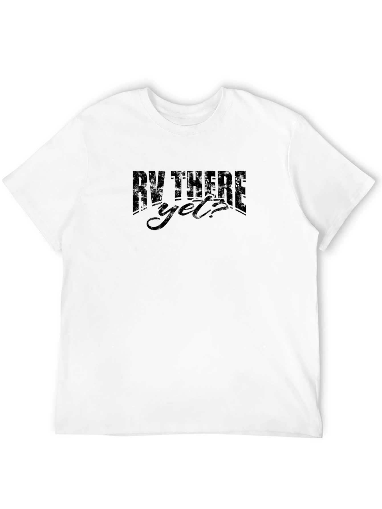 RV There Yet? Black Graphic Tee