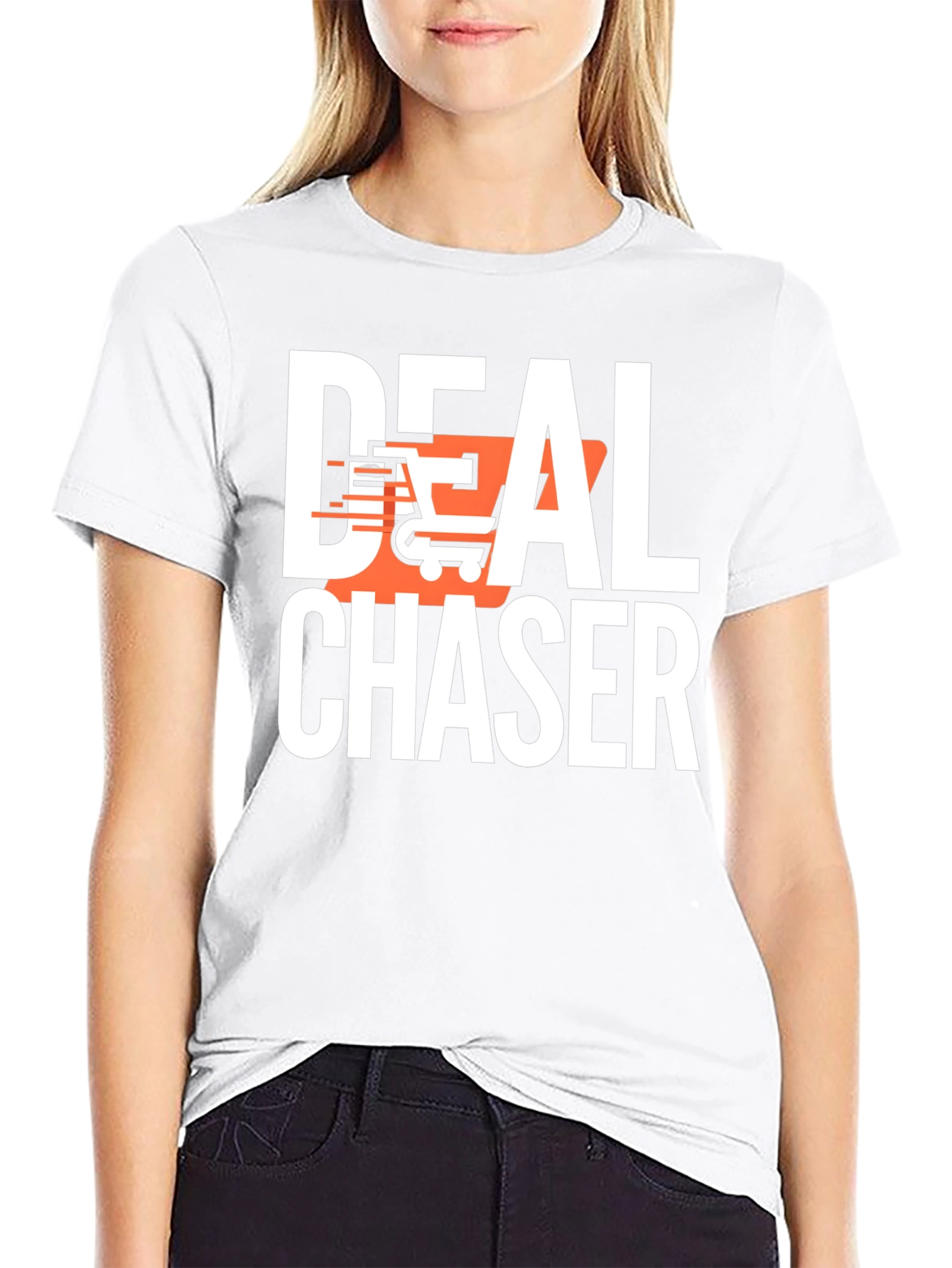 Deal Chaser Graphic T-Shirt - Black