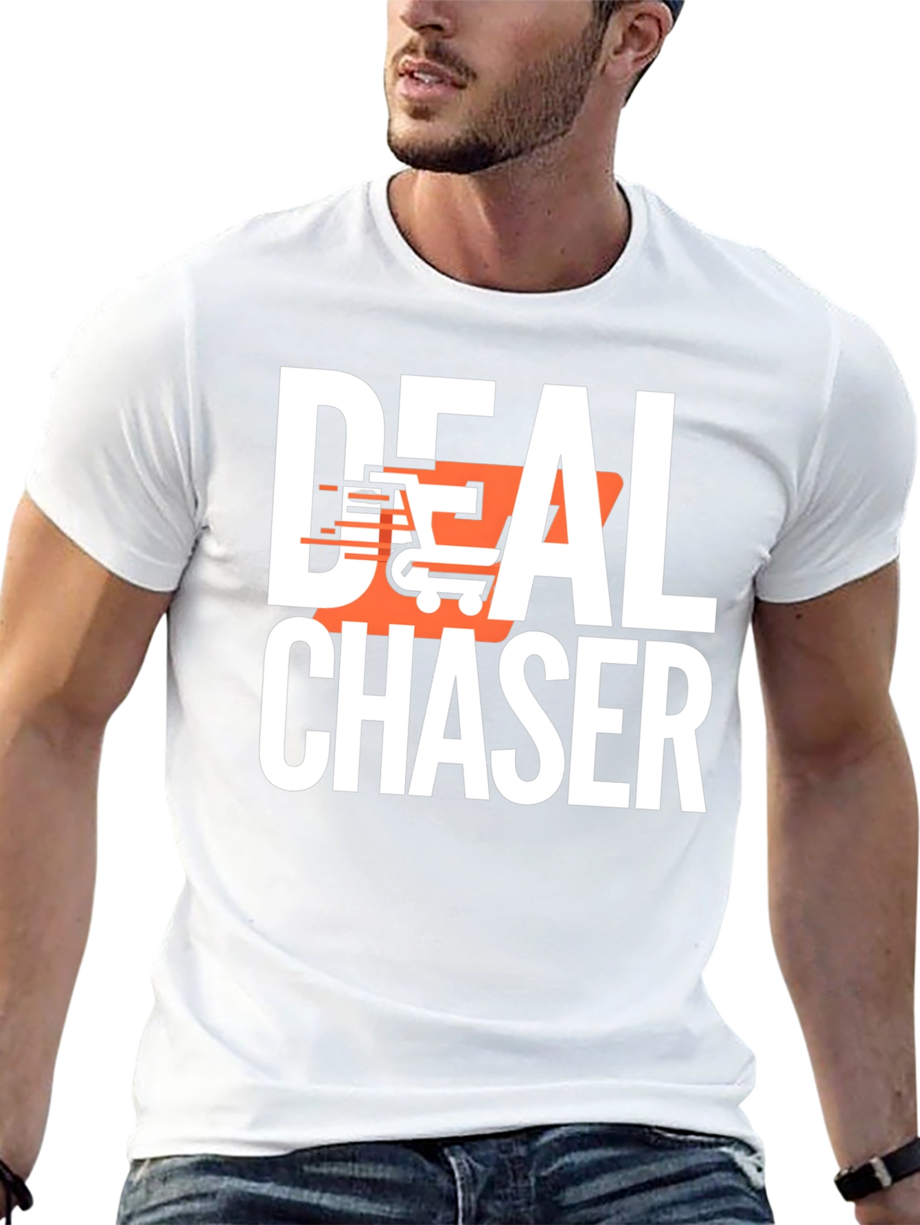 Deal Chaser Graphic T-Shirt - Black