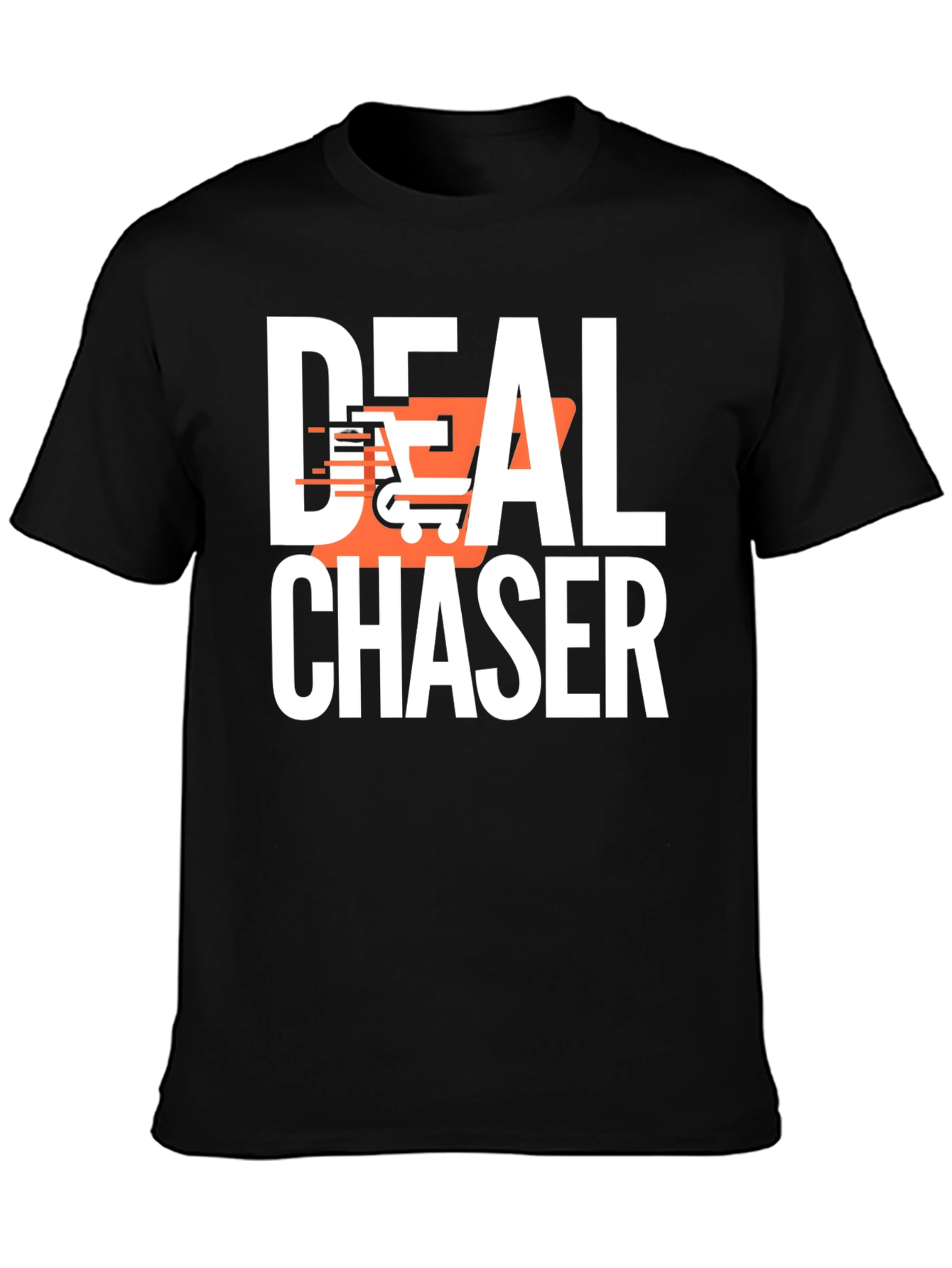 Deal Chaser Graphic T-Shirt - Black