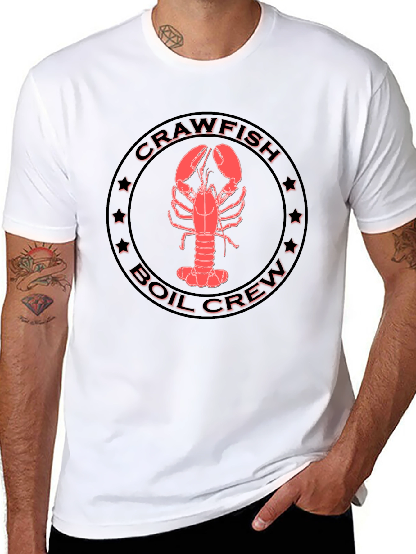 Crawfish Boil Crew Graphic T-Shirt