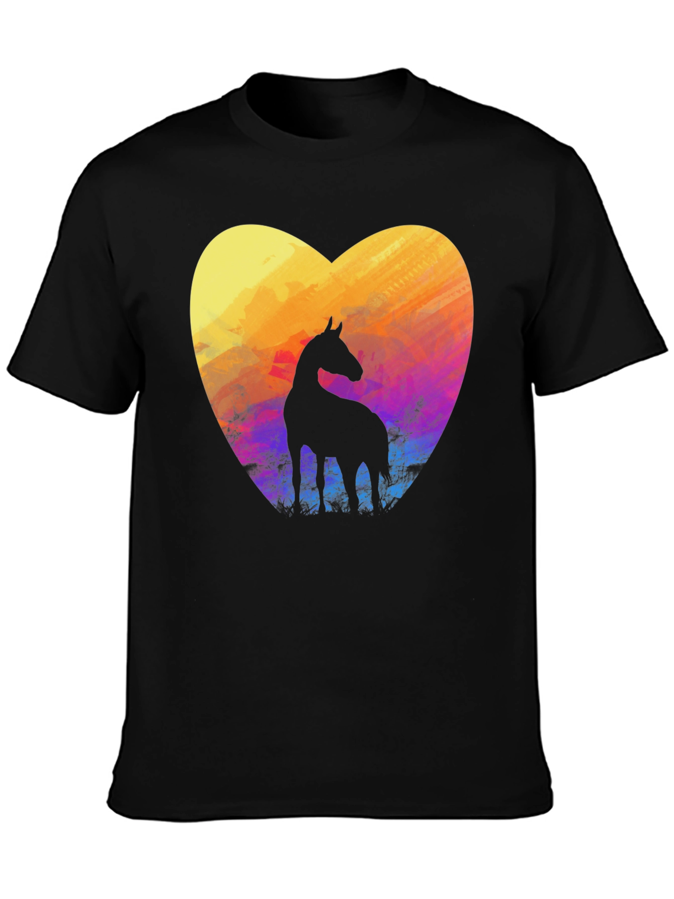 Horse Heart T-Shirt - Stylish Graphic Tee