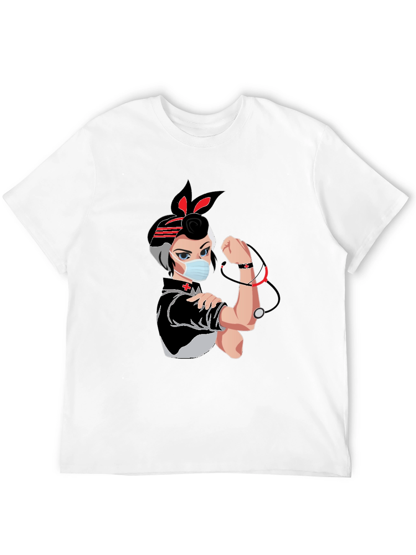 Nurse Rosie T-Shirt - Empowered Medical Hero Tee