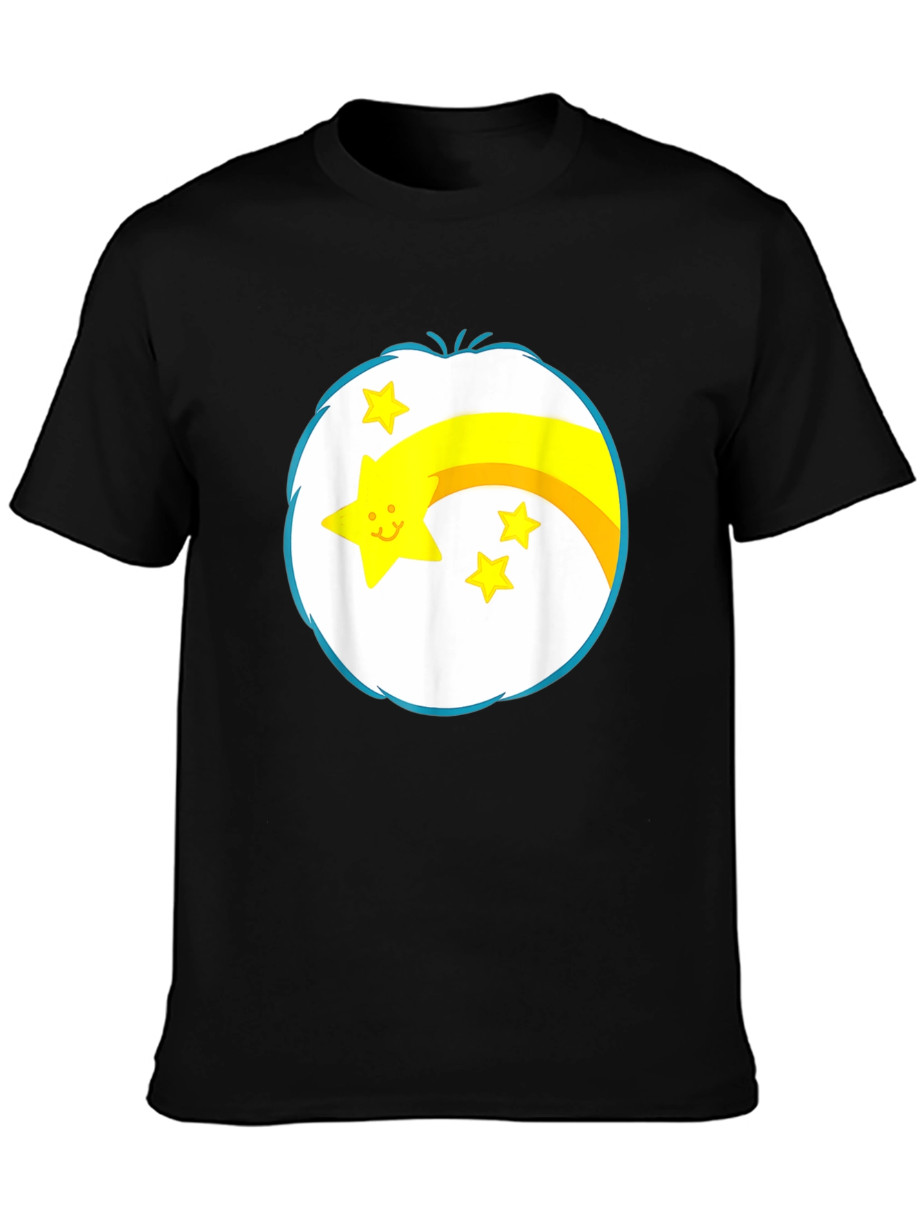 Shooting Star Graphic Black T-Shirt