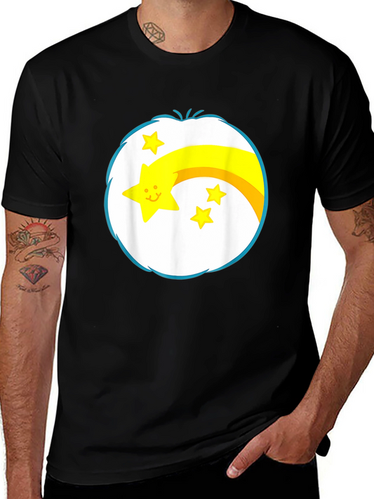 Shooting Star Graphic Black T-Shirt