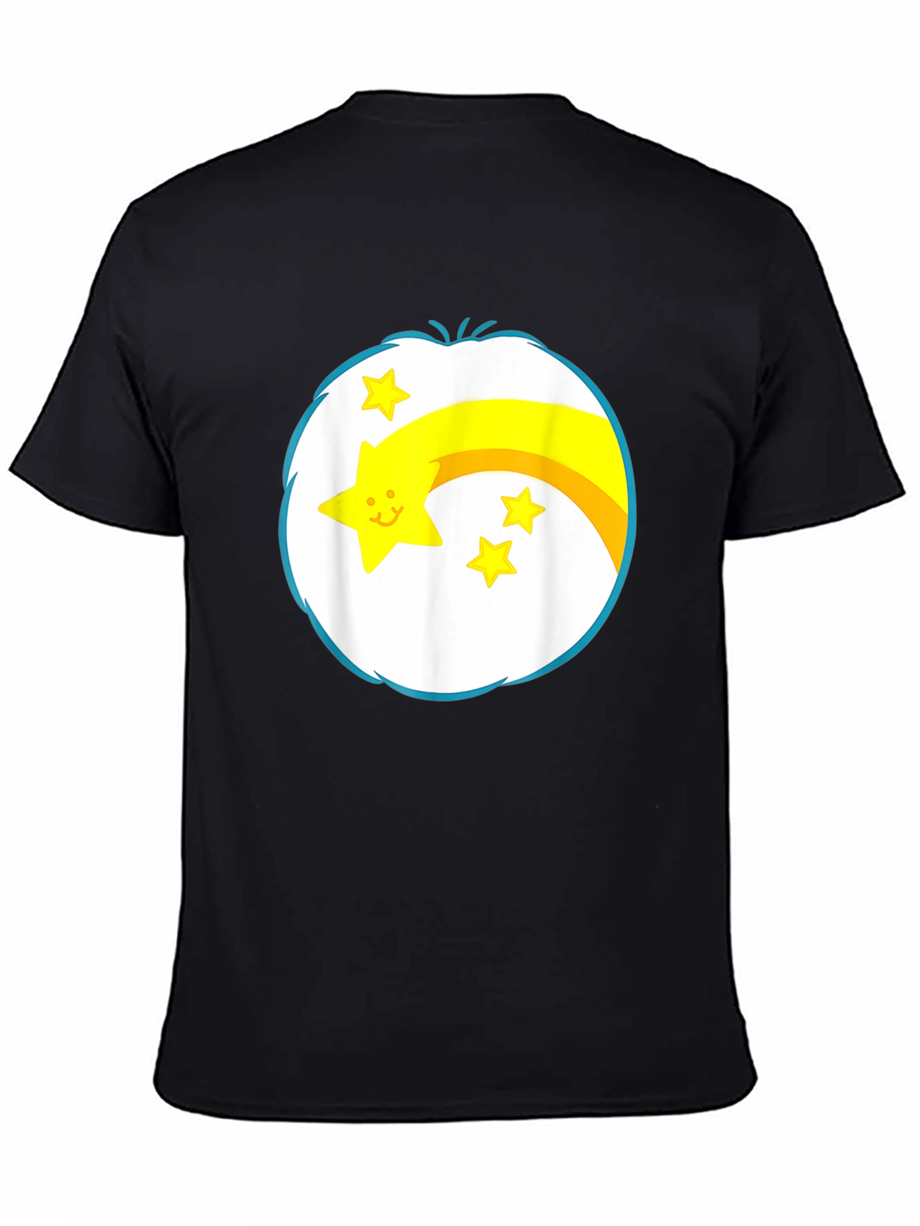 Shooting Star Graphic Black T-Shirt
