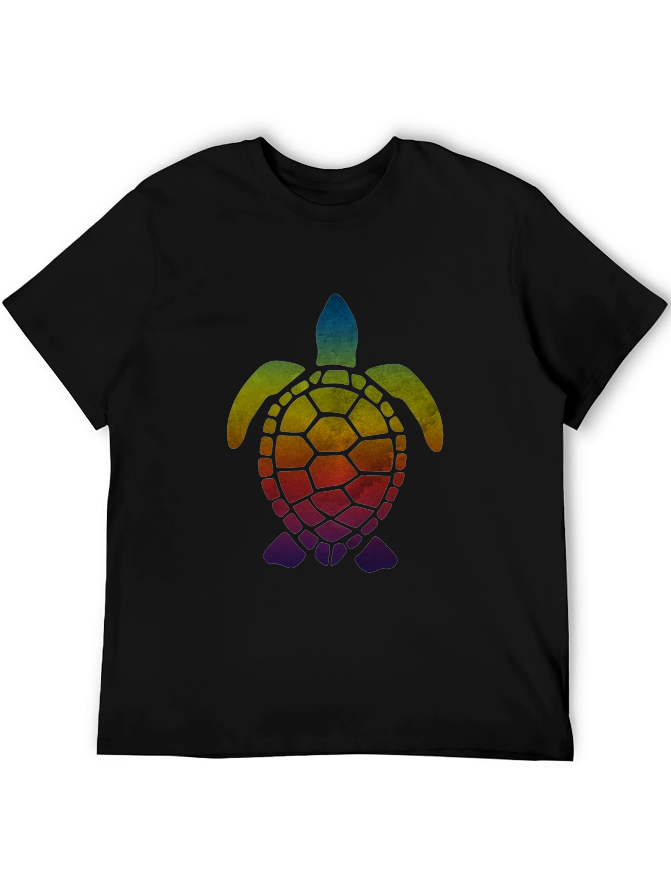 Rainbow Turtle Graphic T-Shirt - Unisex