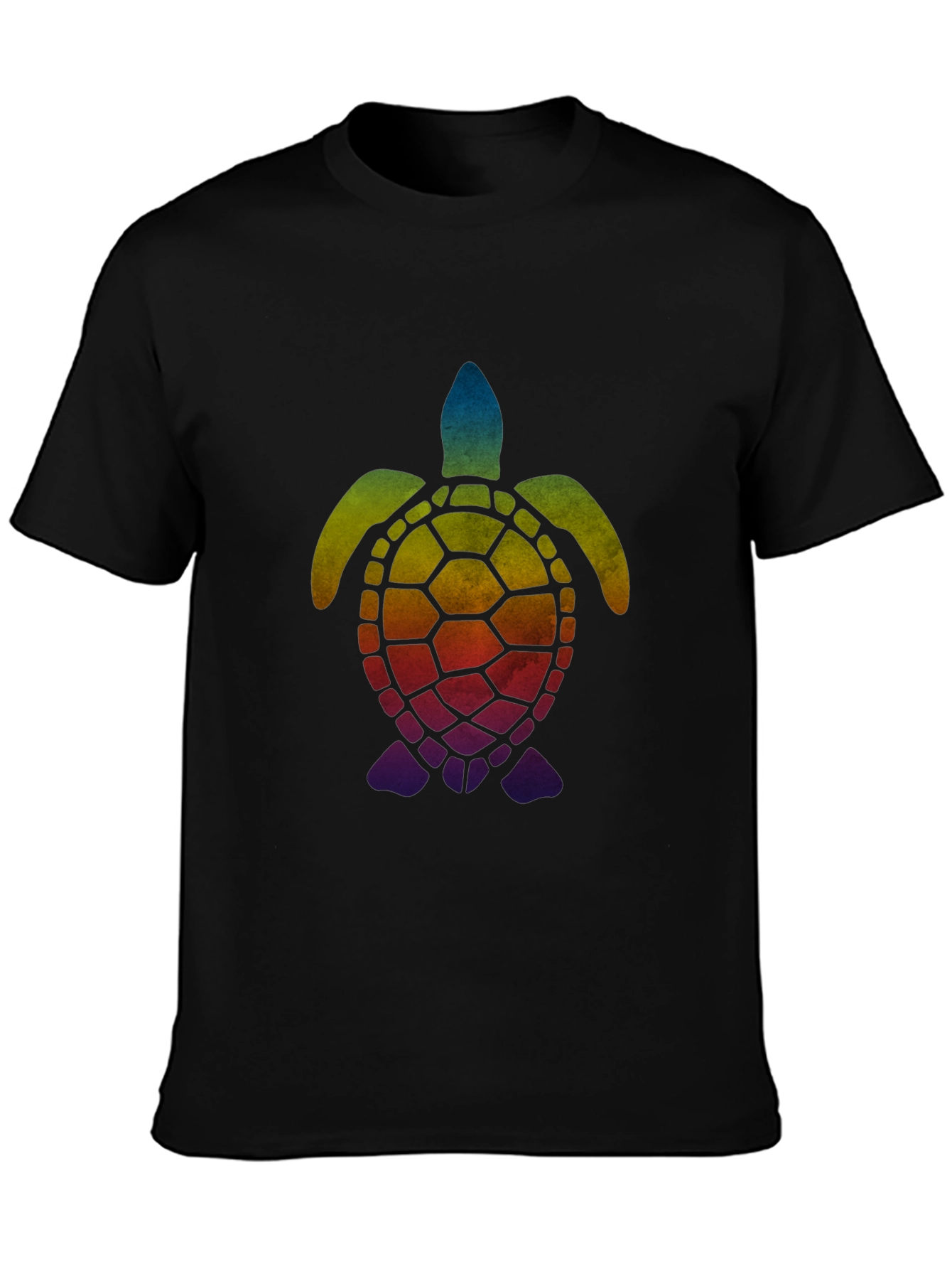 Rainbow Turtle Graphic T-Shirt - Unisex
