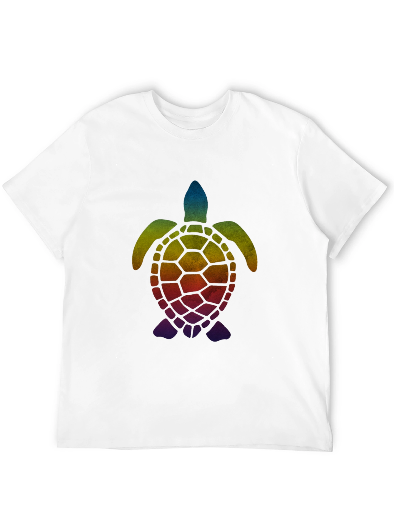 Rainbow Turtle Graphic T-Shirt - Unisex