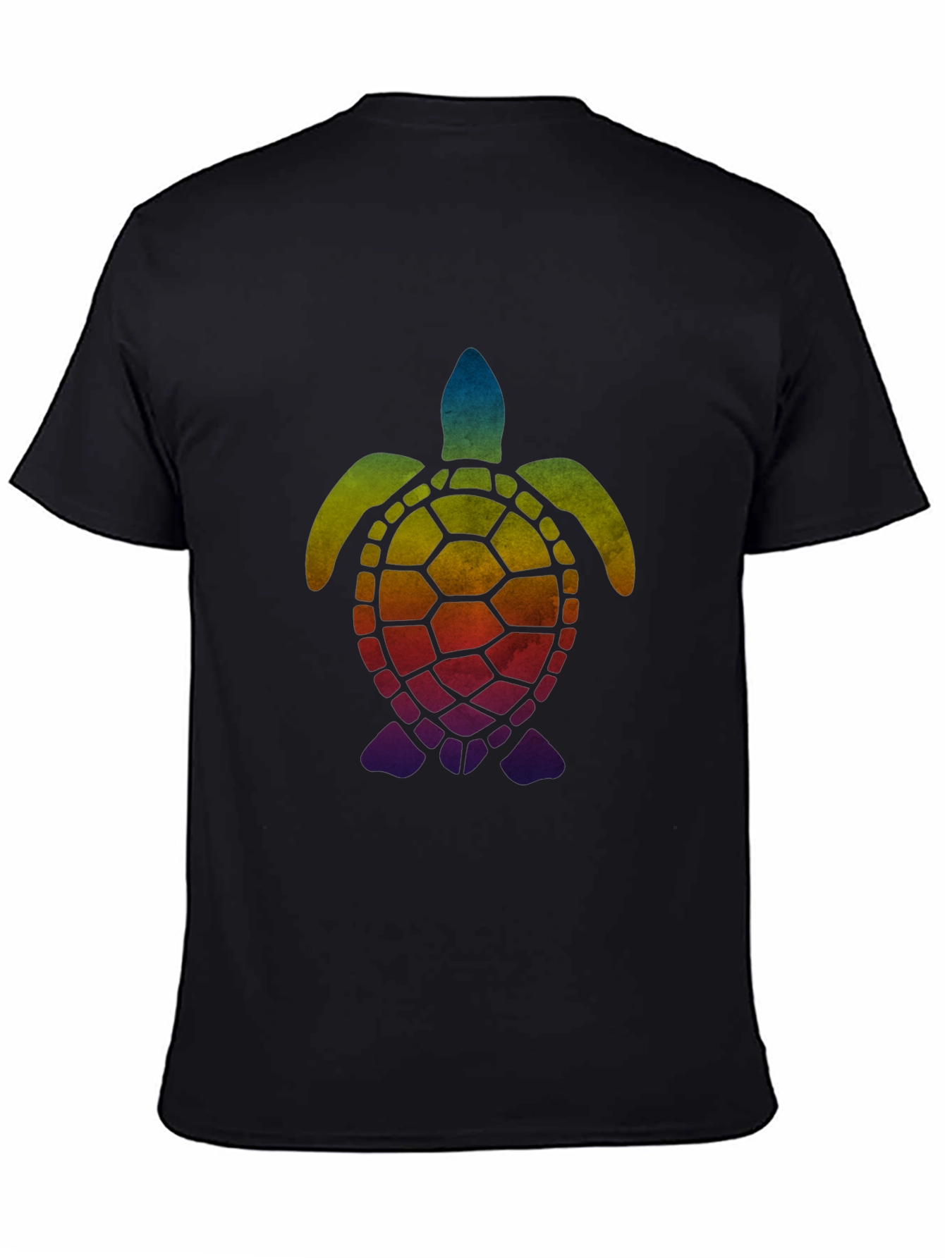 Rainbow Turtle Graphic T-Shirt - Unisex