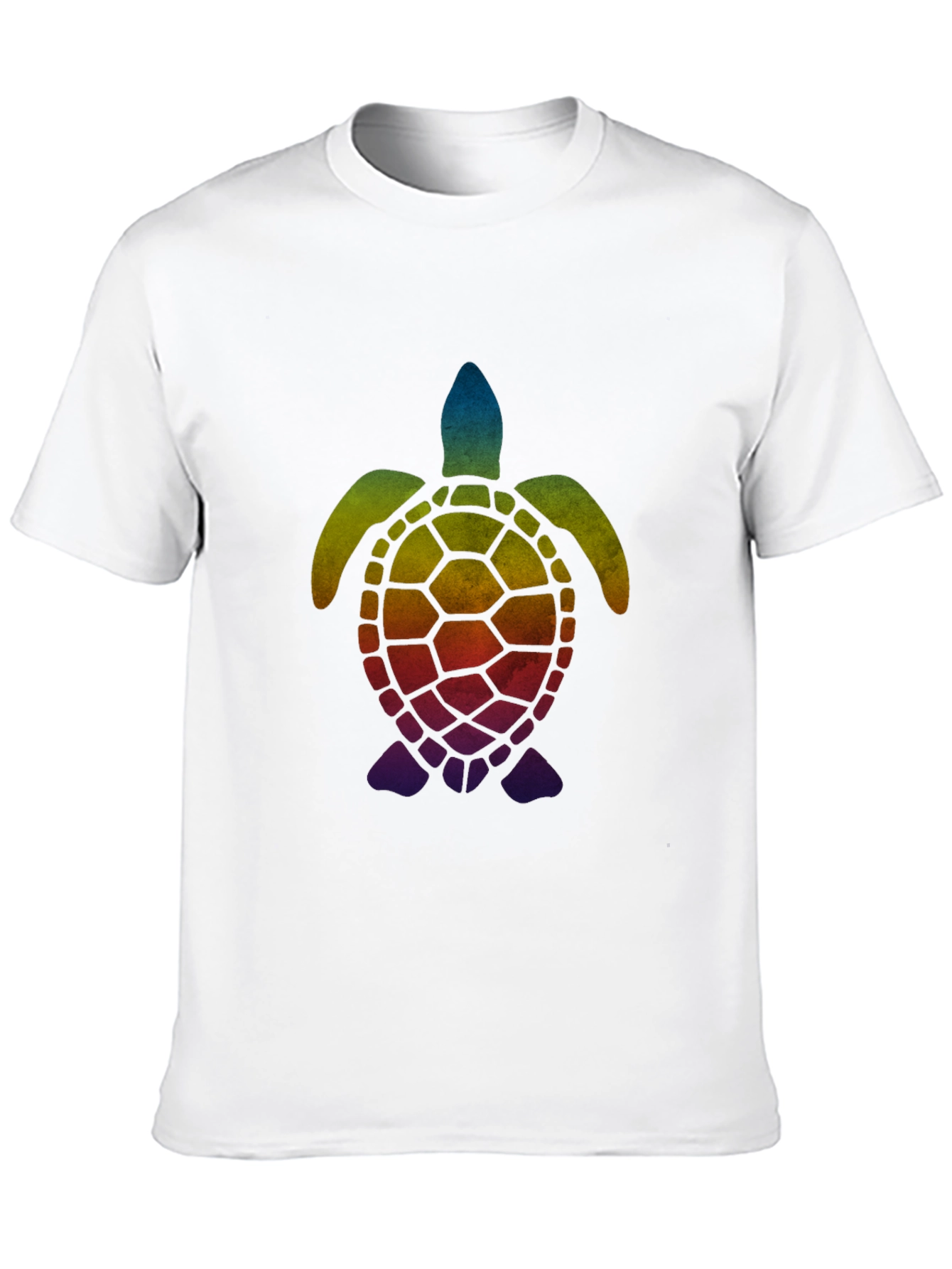 Rainbow Turtle Graphic T-Shirt - Unisex