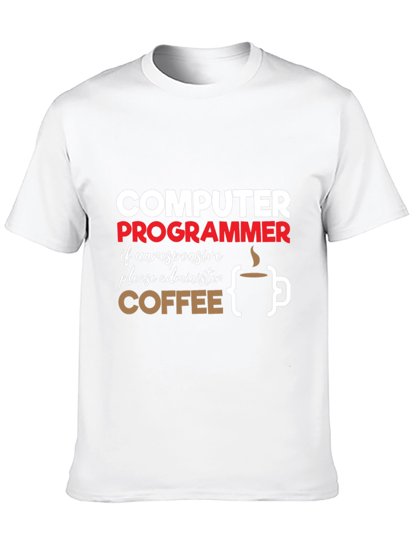 Computer Programmer Coffee T-Shirt