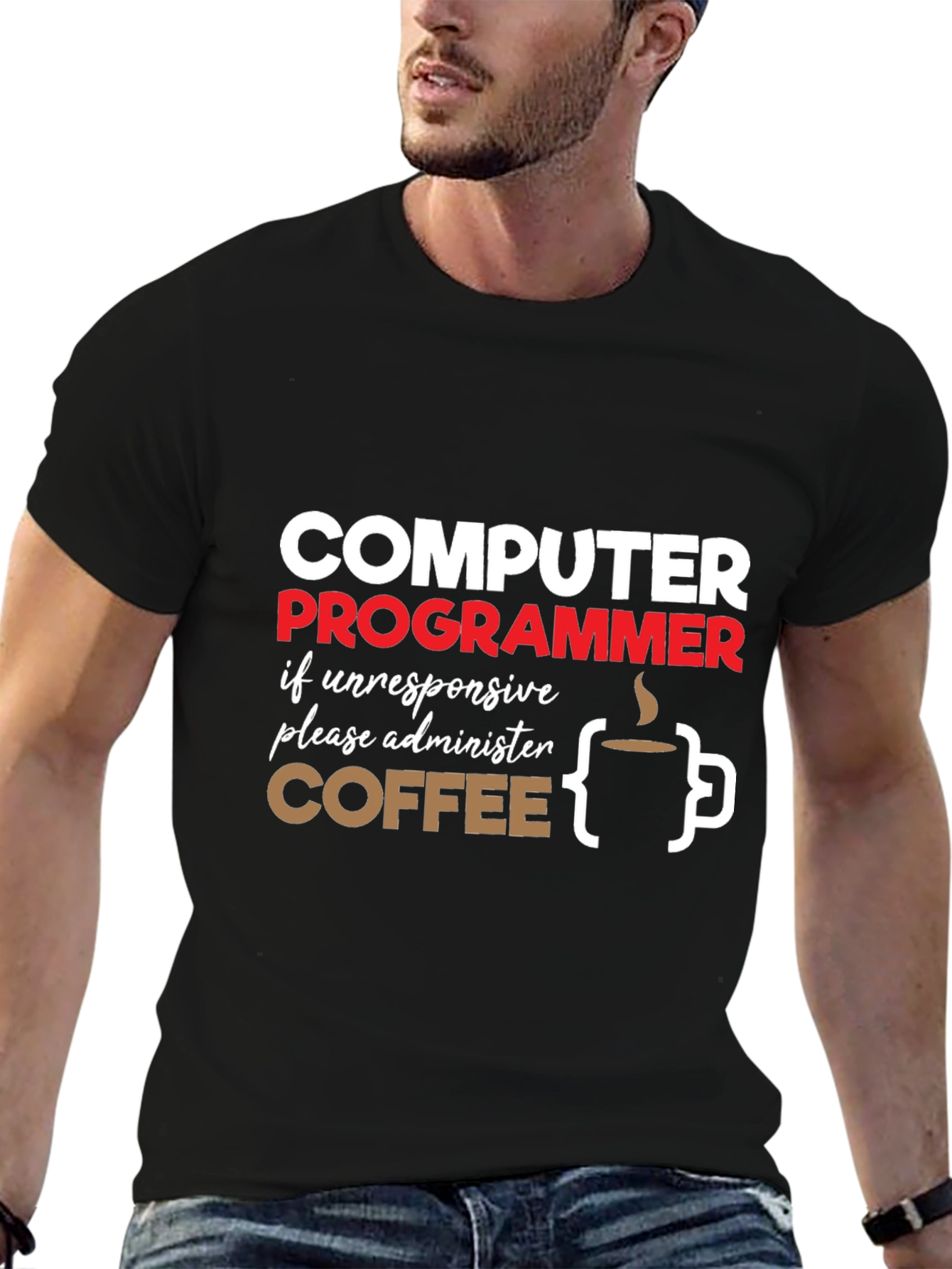 Computer Programmer Coffee T-Shirt