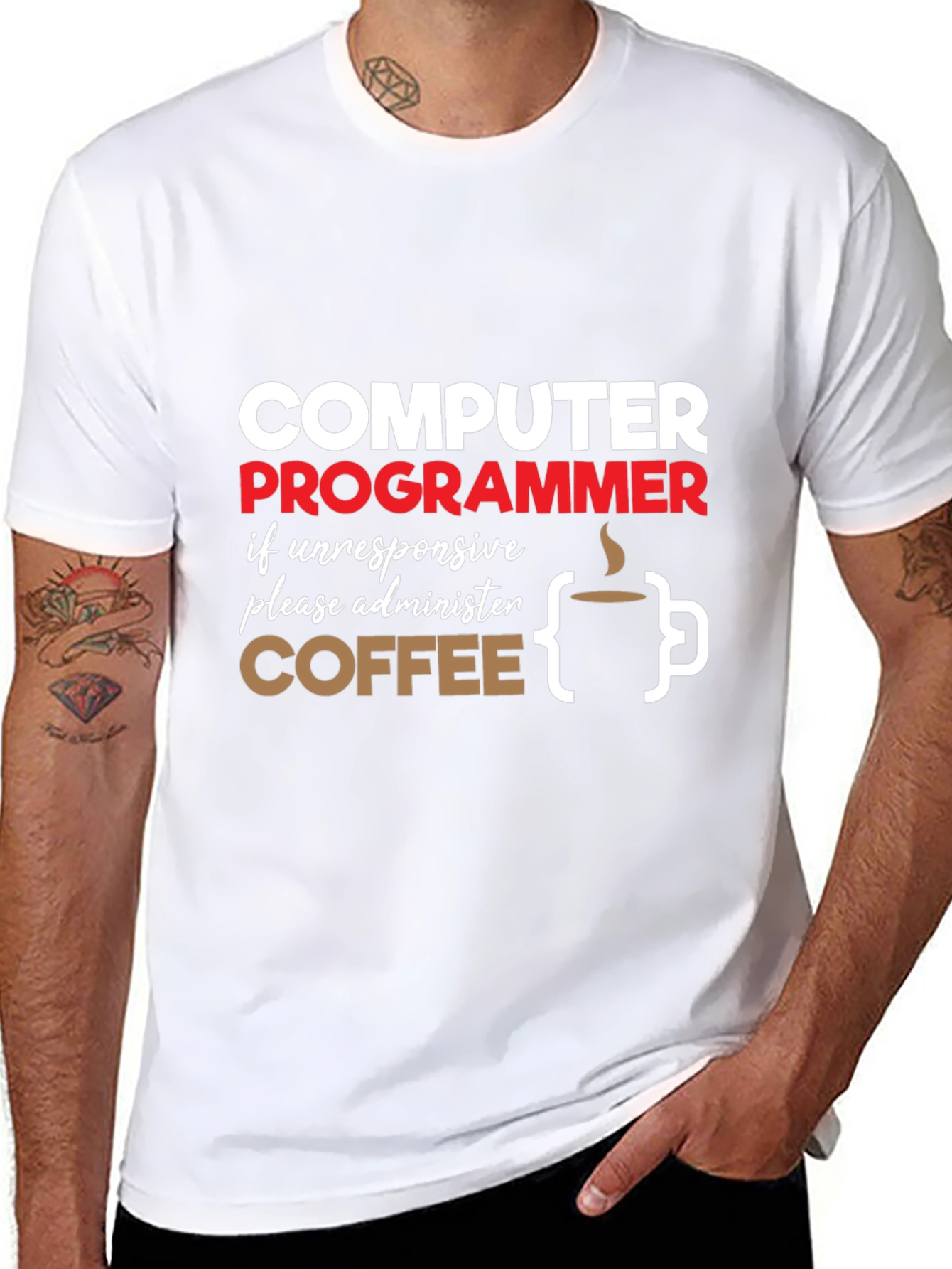 Computer Programmer Coffee T-Shirt