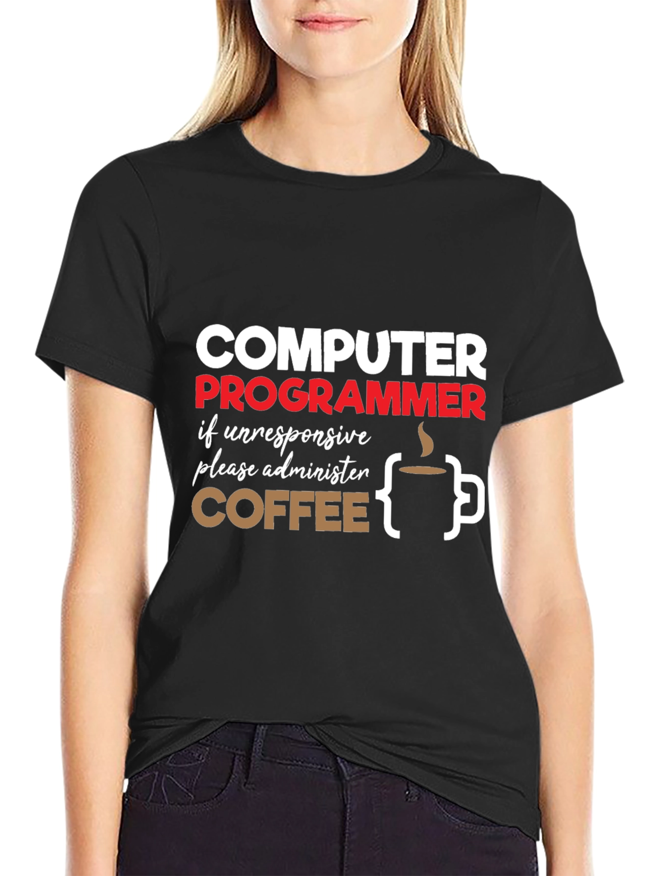 Computer Programmer Coffee T-Shirt