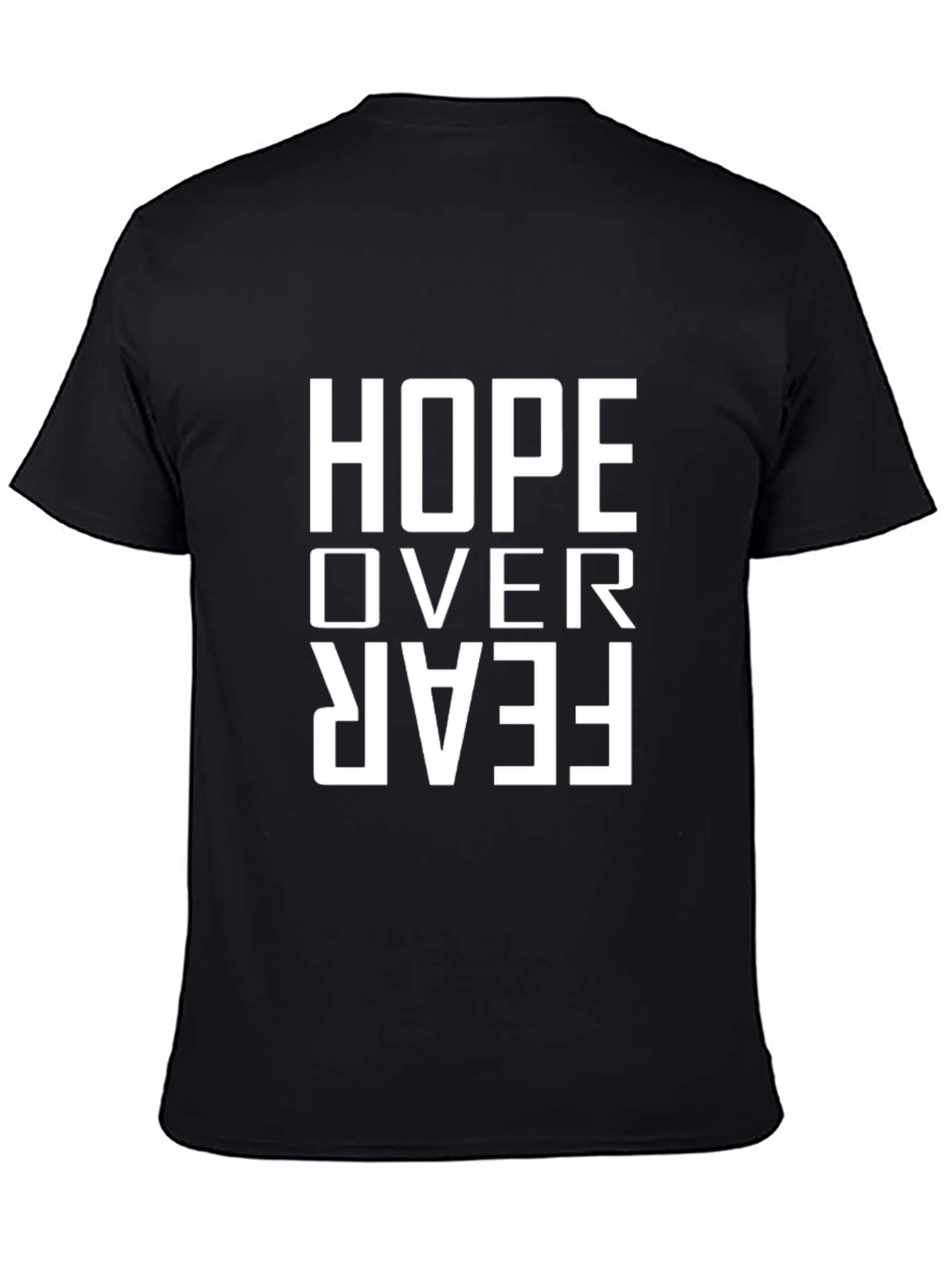 Hope Over Fear Graphic Tee - Stylish Comfort