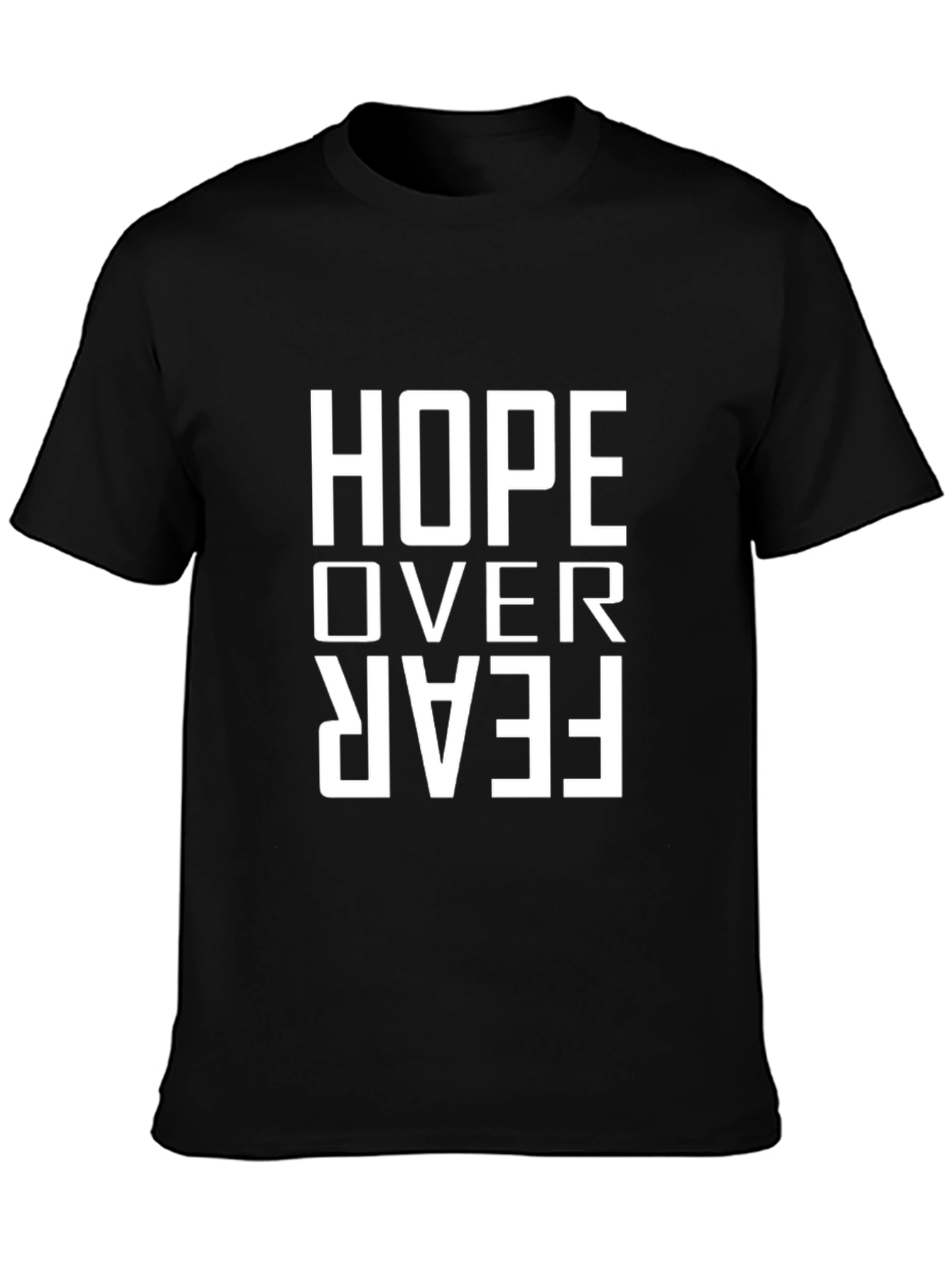 Hope Over Fear Graphic Tee - Stylish Comfort