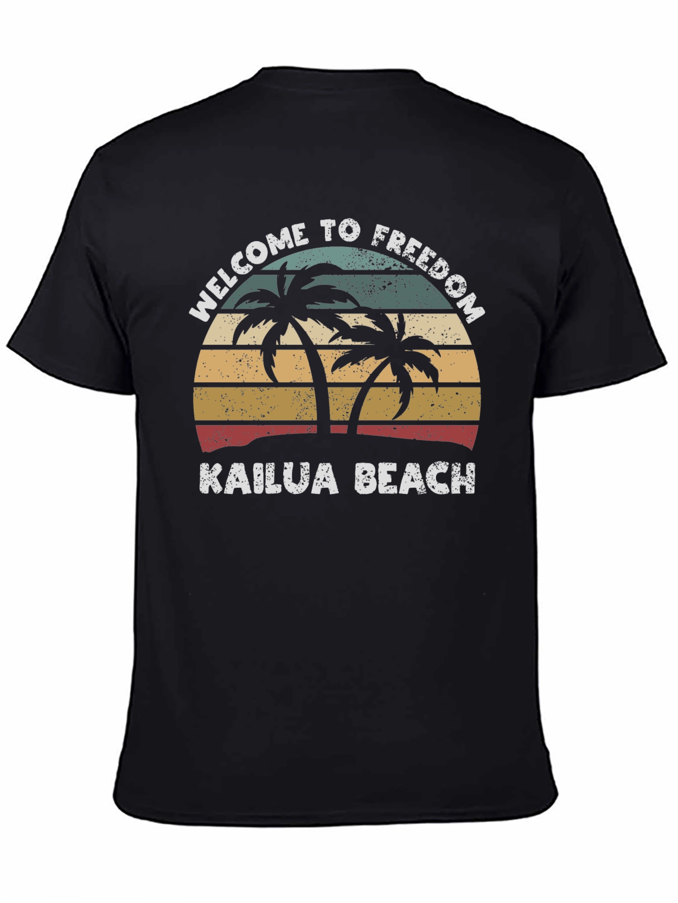 Kailua Beach Retro T-Shirt