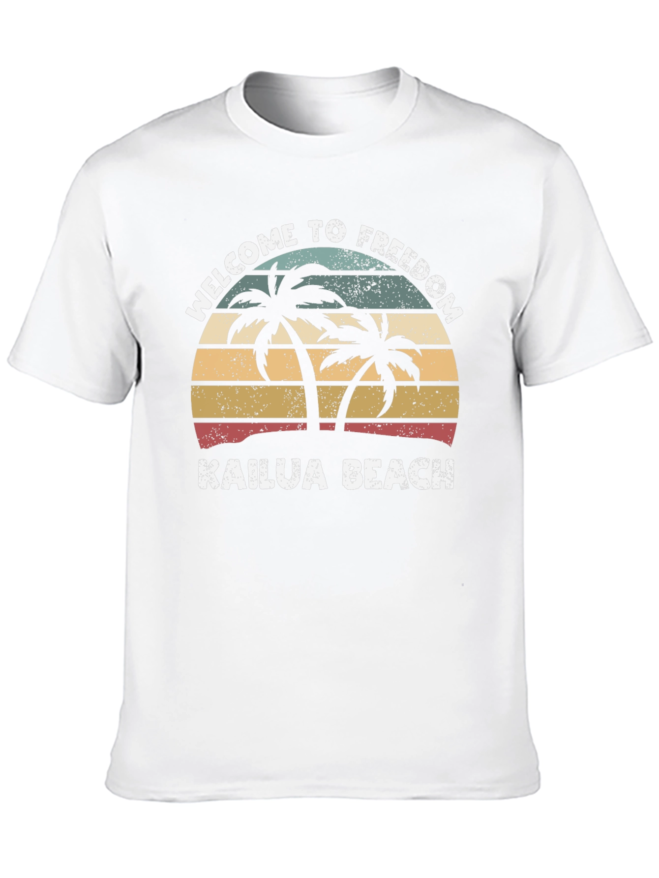 Kailua Beach Retro T-Shirt