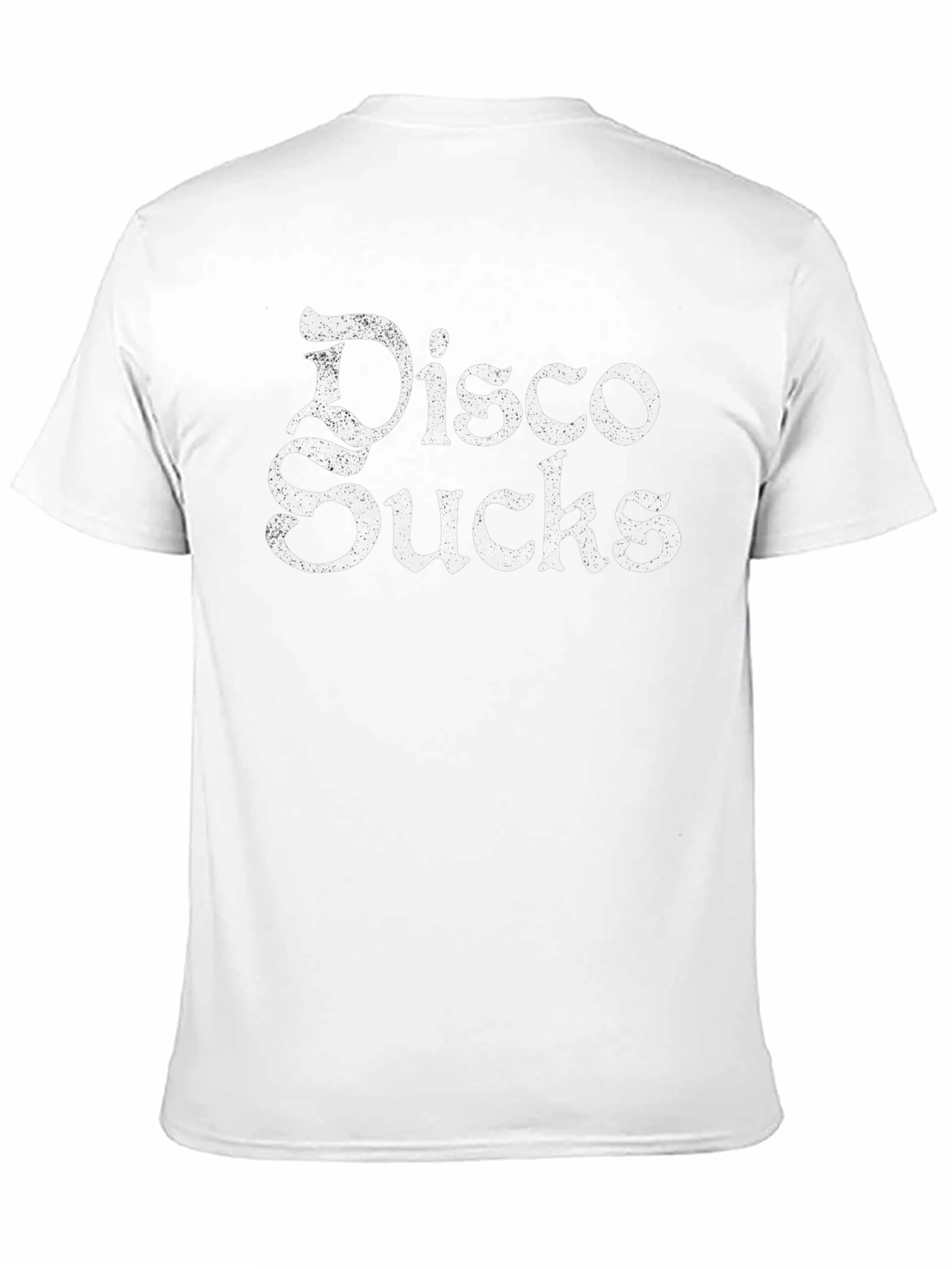 Disco Sucks Graphic T-Shirt - Retro Anti-Disco Tee