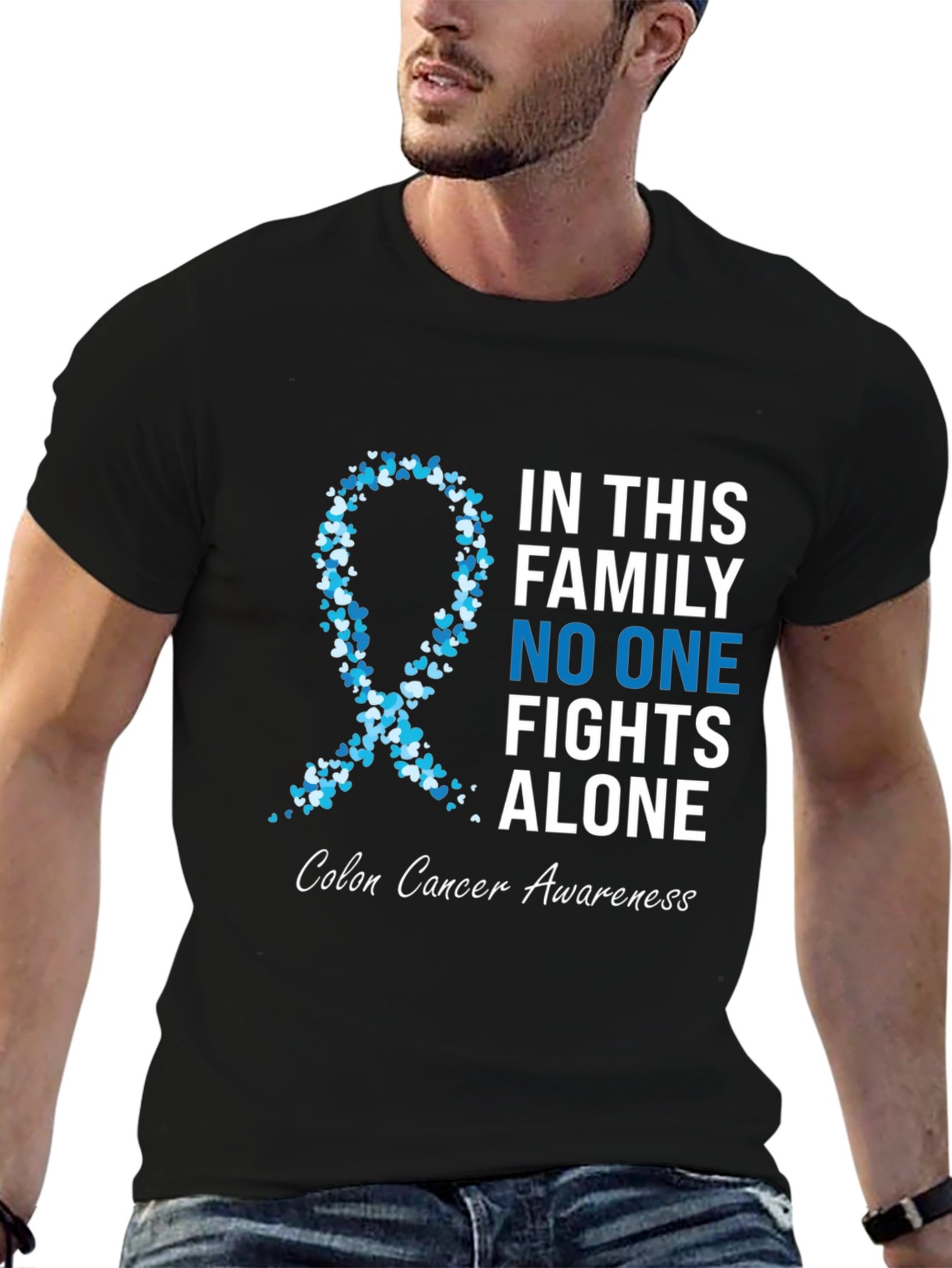 Colon Cancer Awareness Ribbon T-Shirt