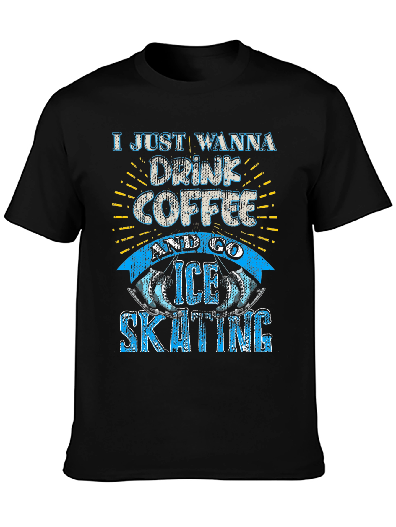 Coffee & Ice Skating Graphic Tee