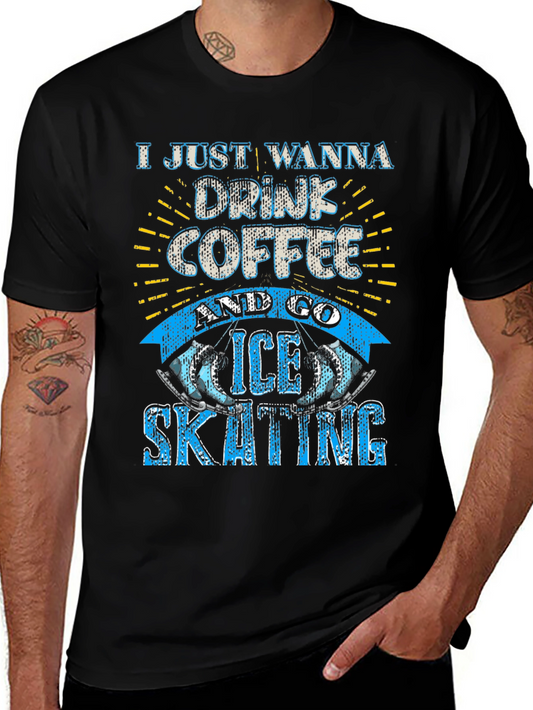 Coffee & Ice Skating Graphic Tee