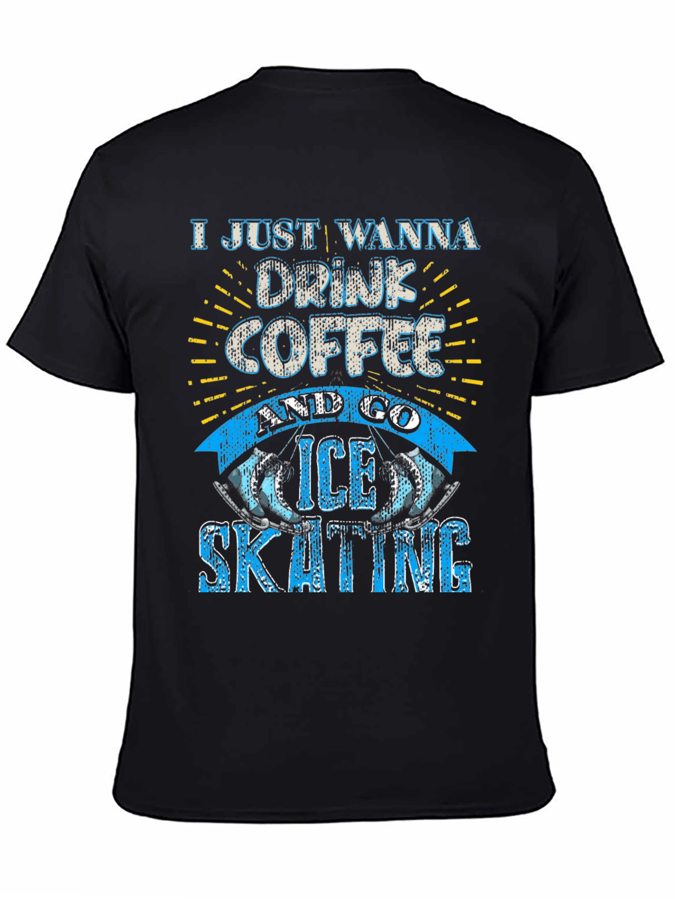 Coffee & Ice Skating Graphic Tee
