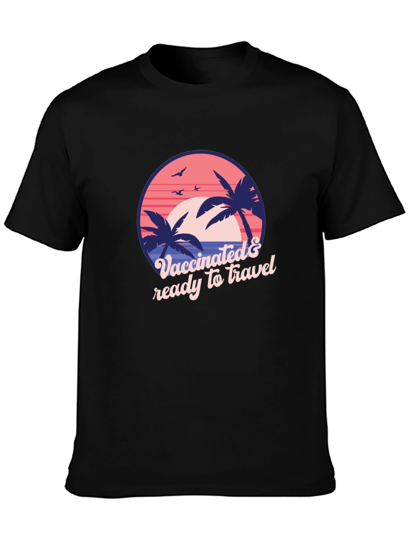 Vaccinated & Ready to Travel Graphic Tee