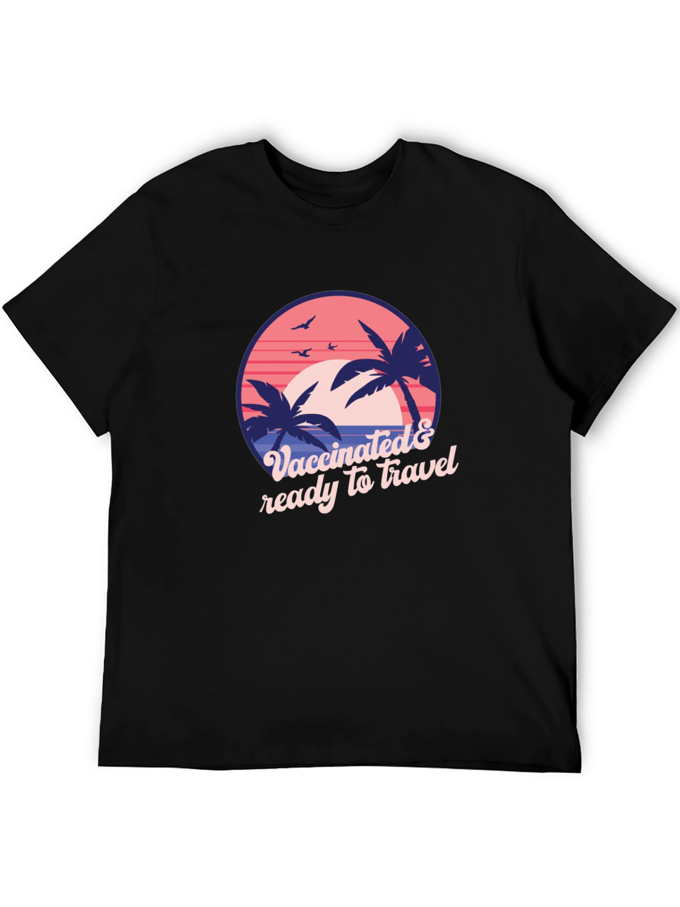 Vaccinated & Ready to Travel Graphic Tee