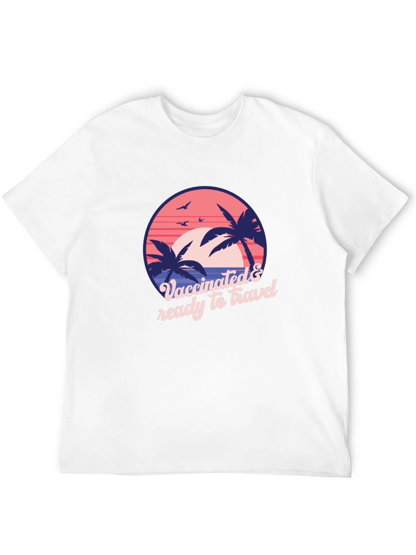 Vaccinated & Ready to Travel Graphic Tee