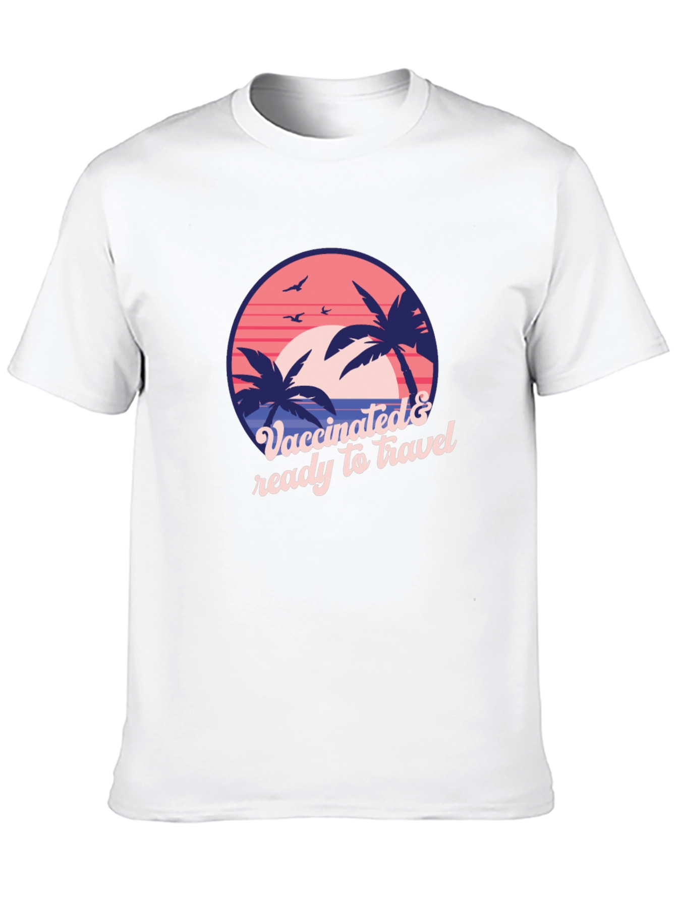 Vaccinated & Ready to Travel Graphic Tee