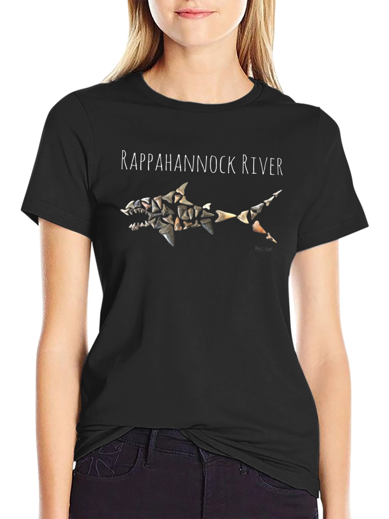 Rappahannock River Shark Tooth T-Shirt
