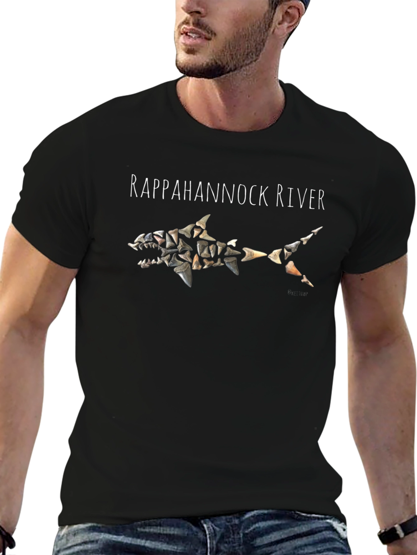 Rappahannock River Shark Tooth T-Shirt