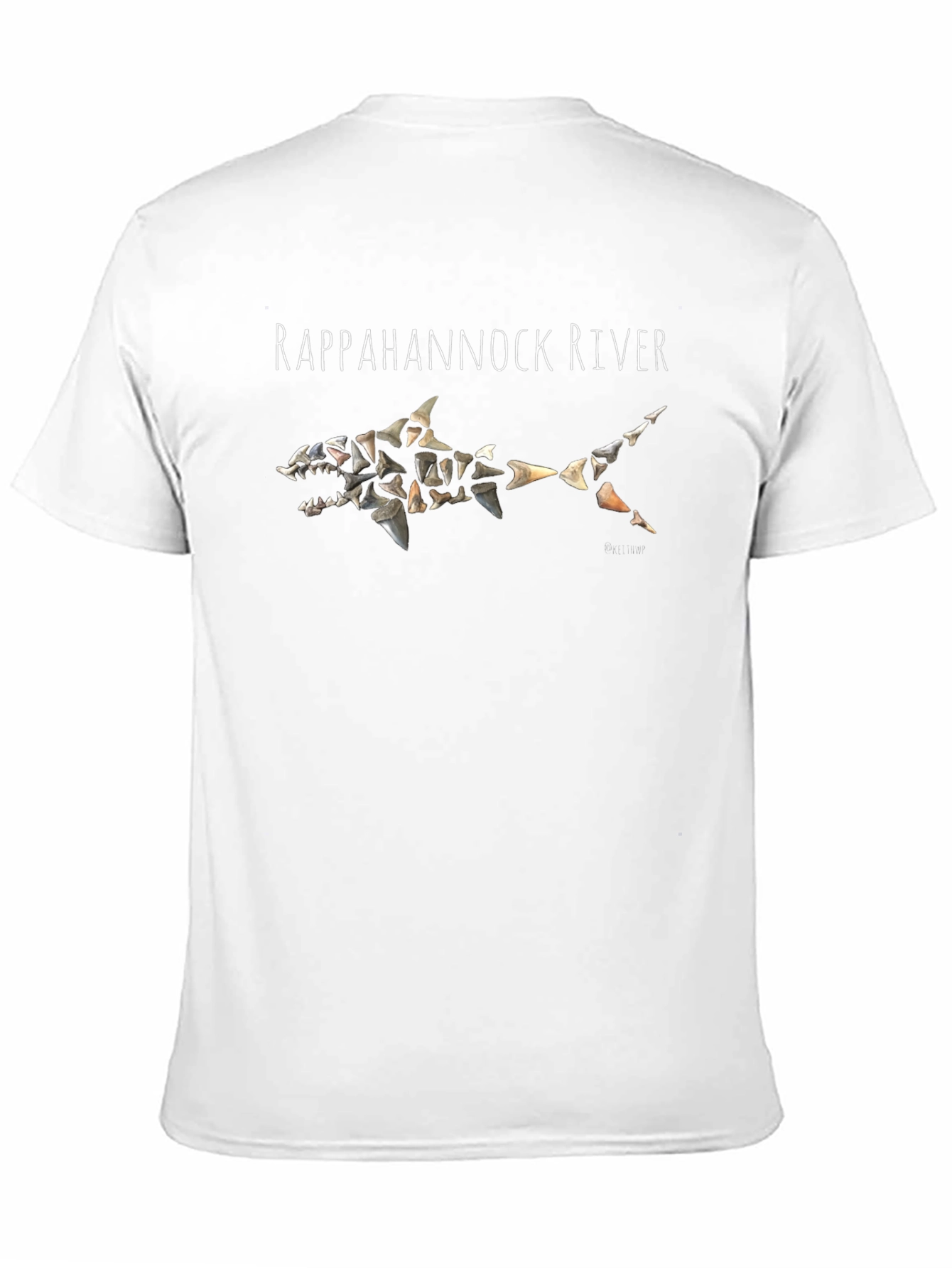 Rappahannock River Shark Tooth T-Shirt