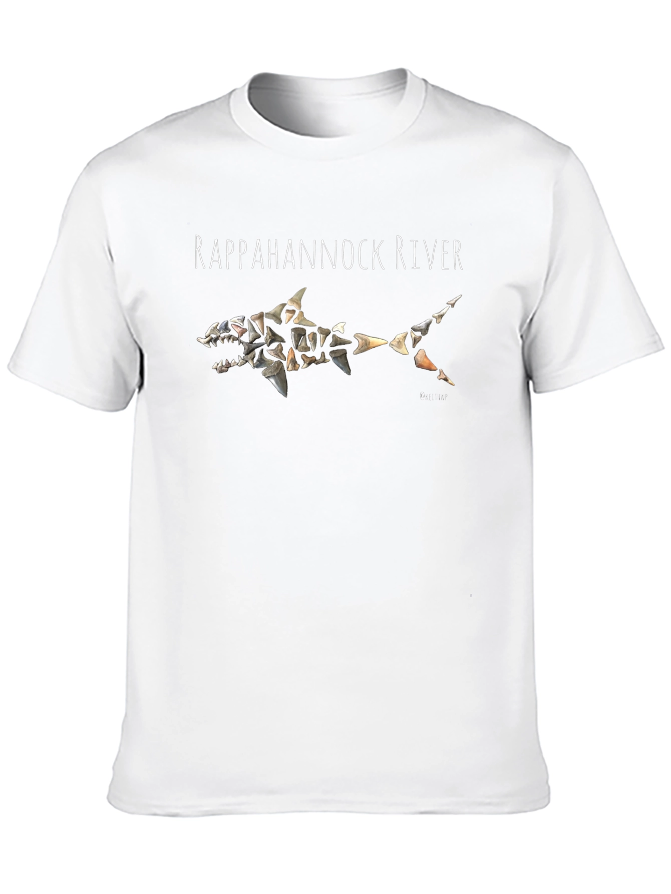 Rappahannock River Shark Tooth T-Shirt