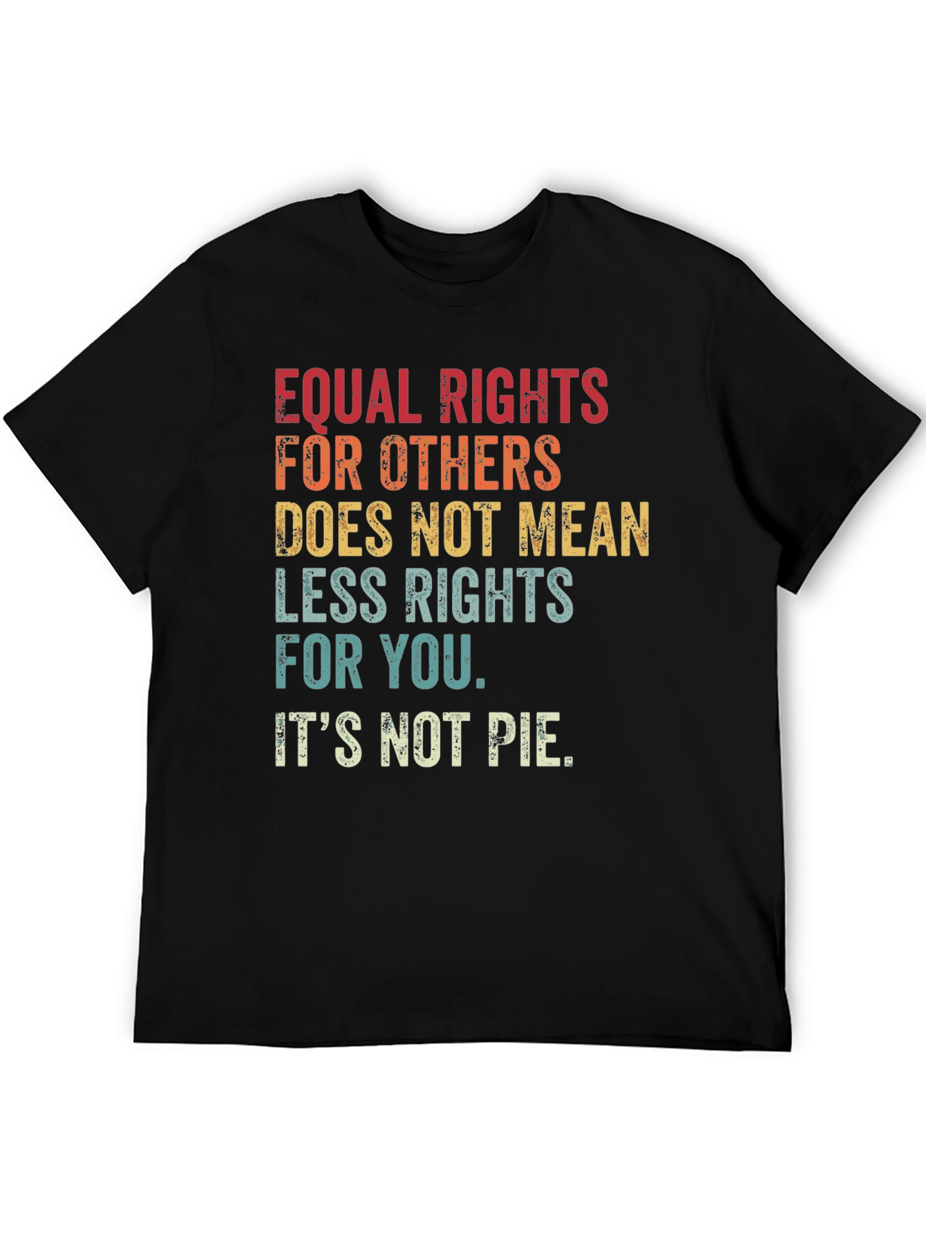 Equal Rights Retro Graphic T-Shirt