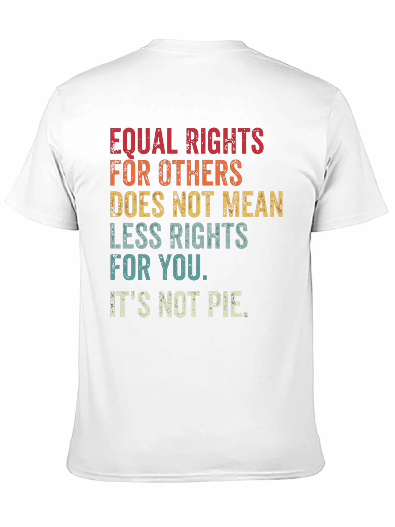 Equal Rights Retro Graphic T-Shirt