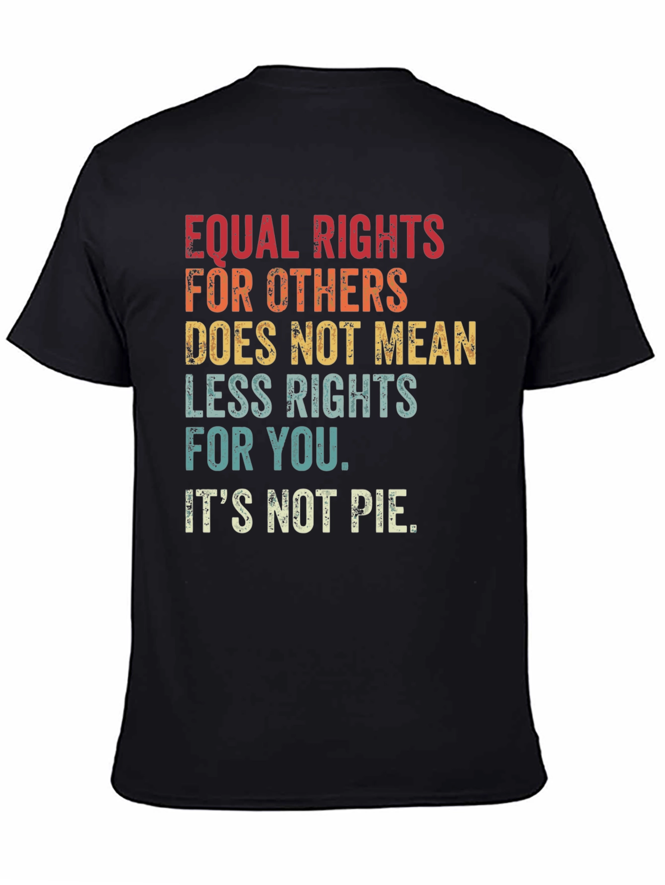 Equal Rights Retro Graphic T-Shirt