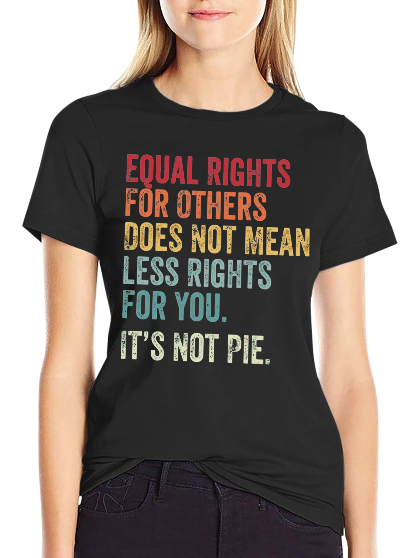 Equal Rights Retro Graphic T-Shirt