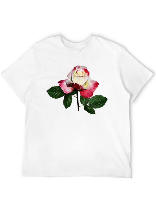 Rose Graphic T-Shirt - Floral Tee