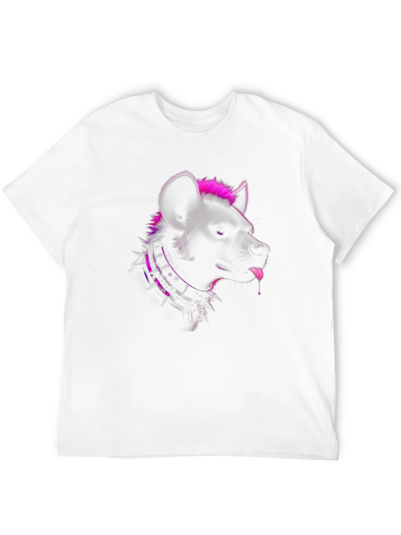 Hyena Graphic Tee - Punk Style Black T-Shirt