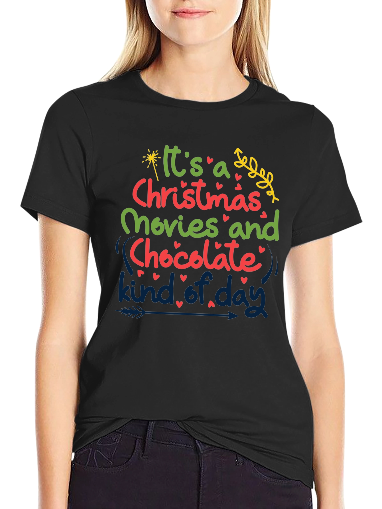 Christmas Movies & Chocolate T-Shirt