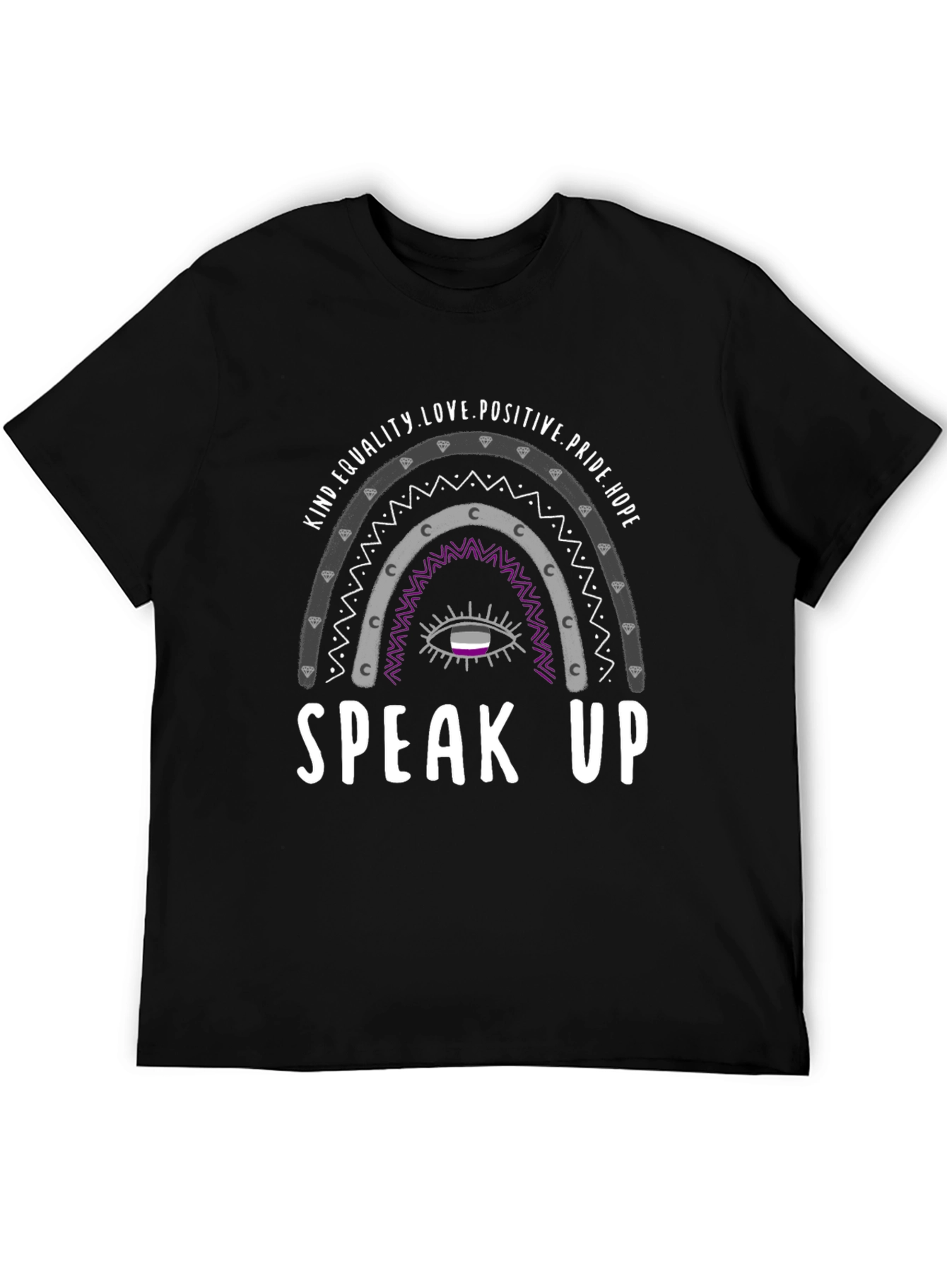 Asexual Pride Speak Up T-Shirt