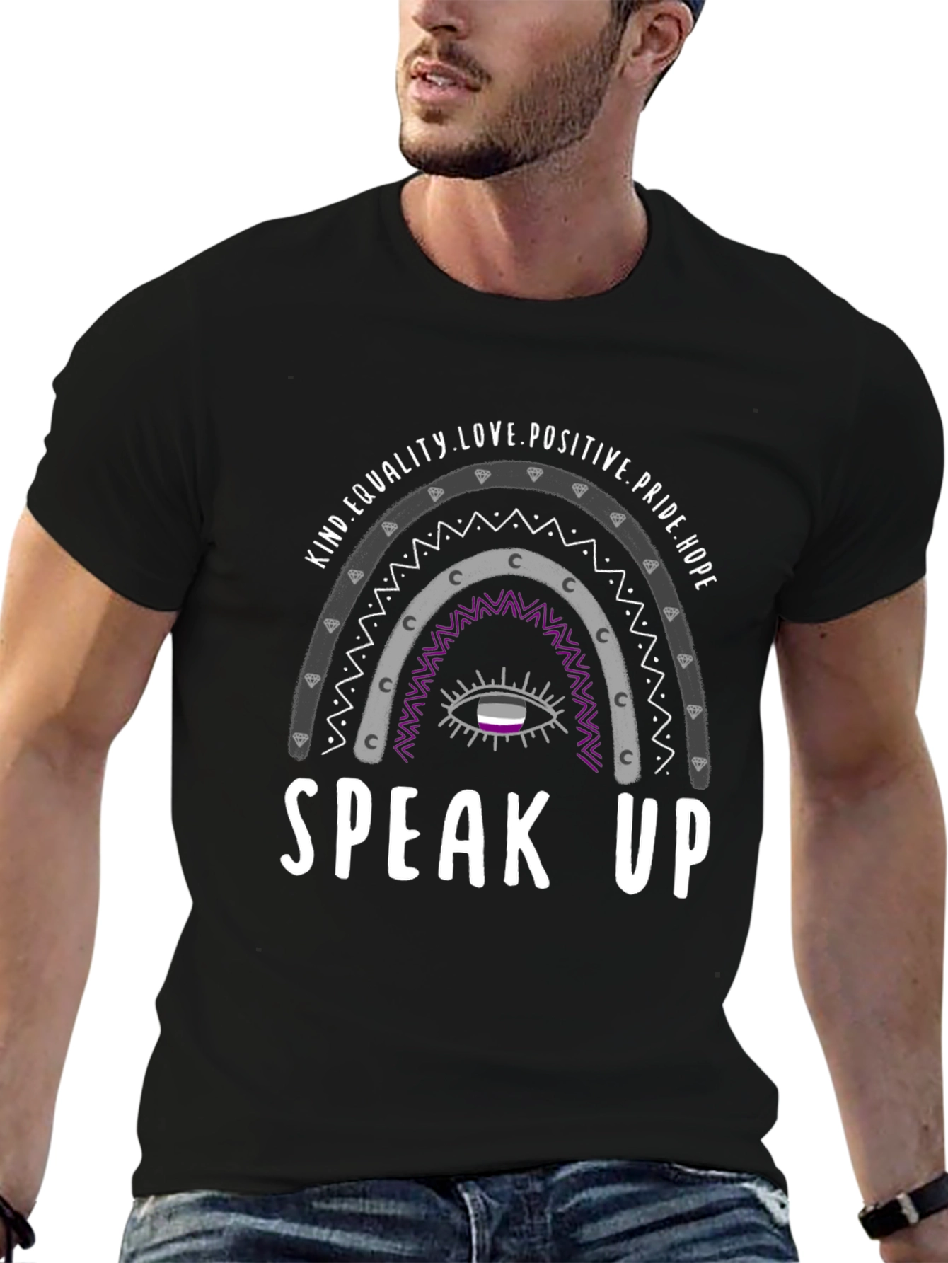 Asexual Pride Speak Up T-Shirt