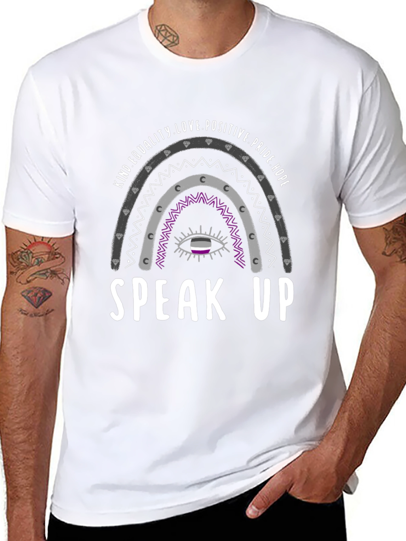 Asexual Pride Speak Up T-Shirt