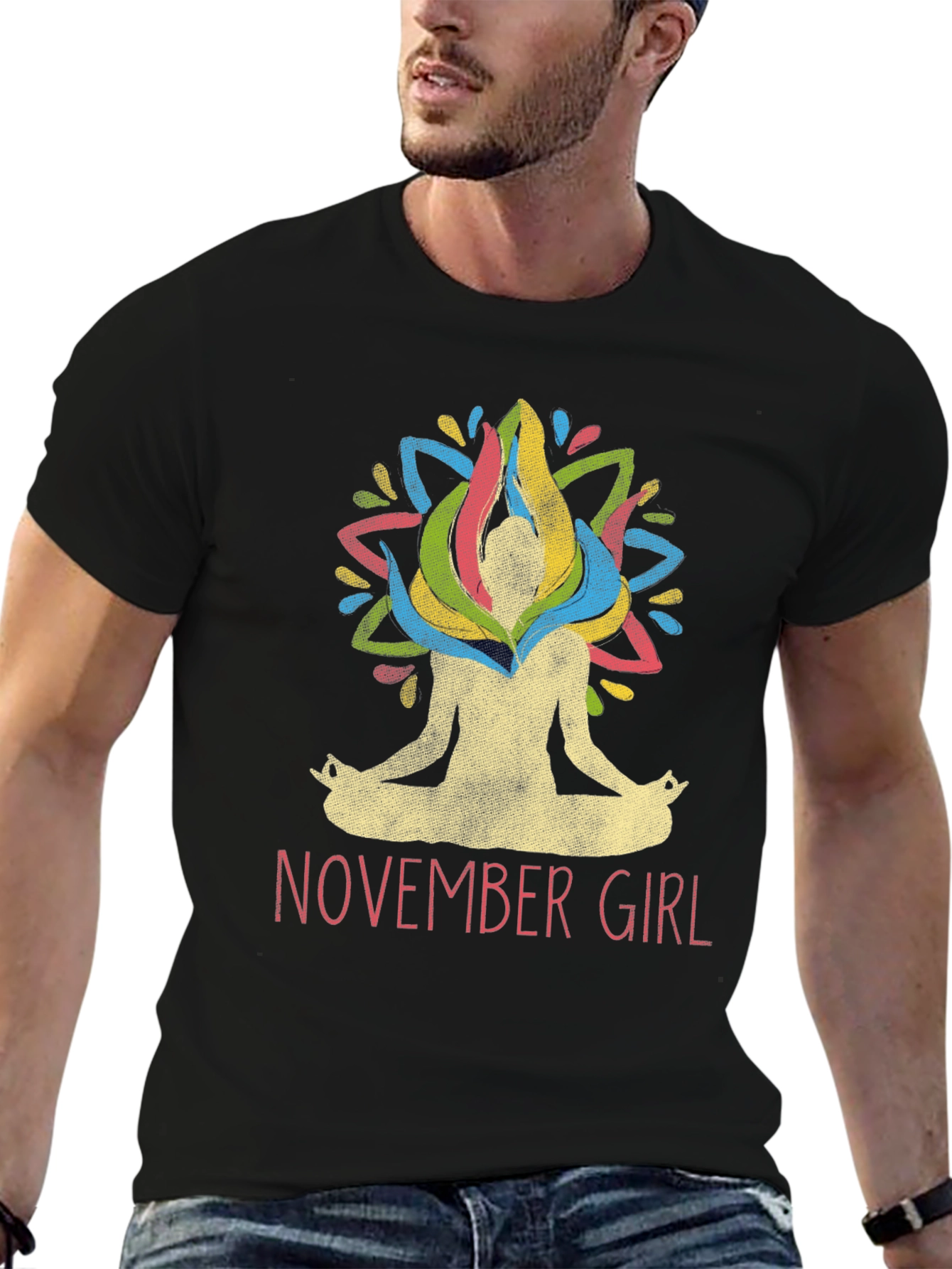 November Girl Yoga T-Shirt